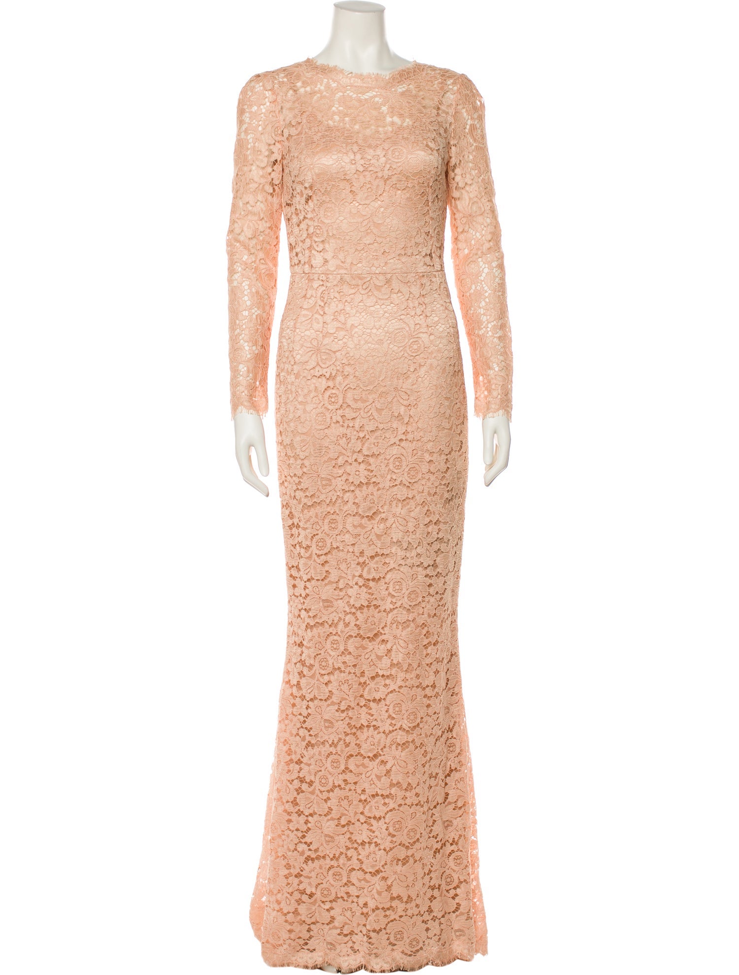 Dolce & Gabbana Lace Long Dress