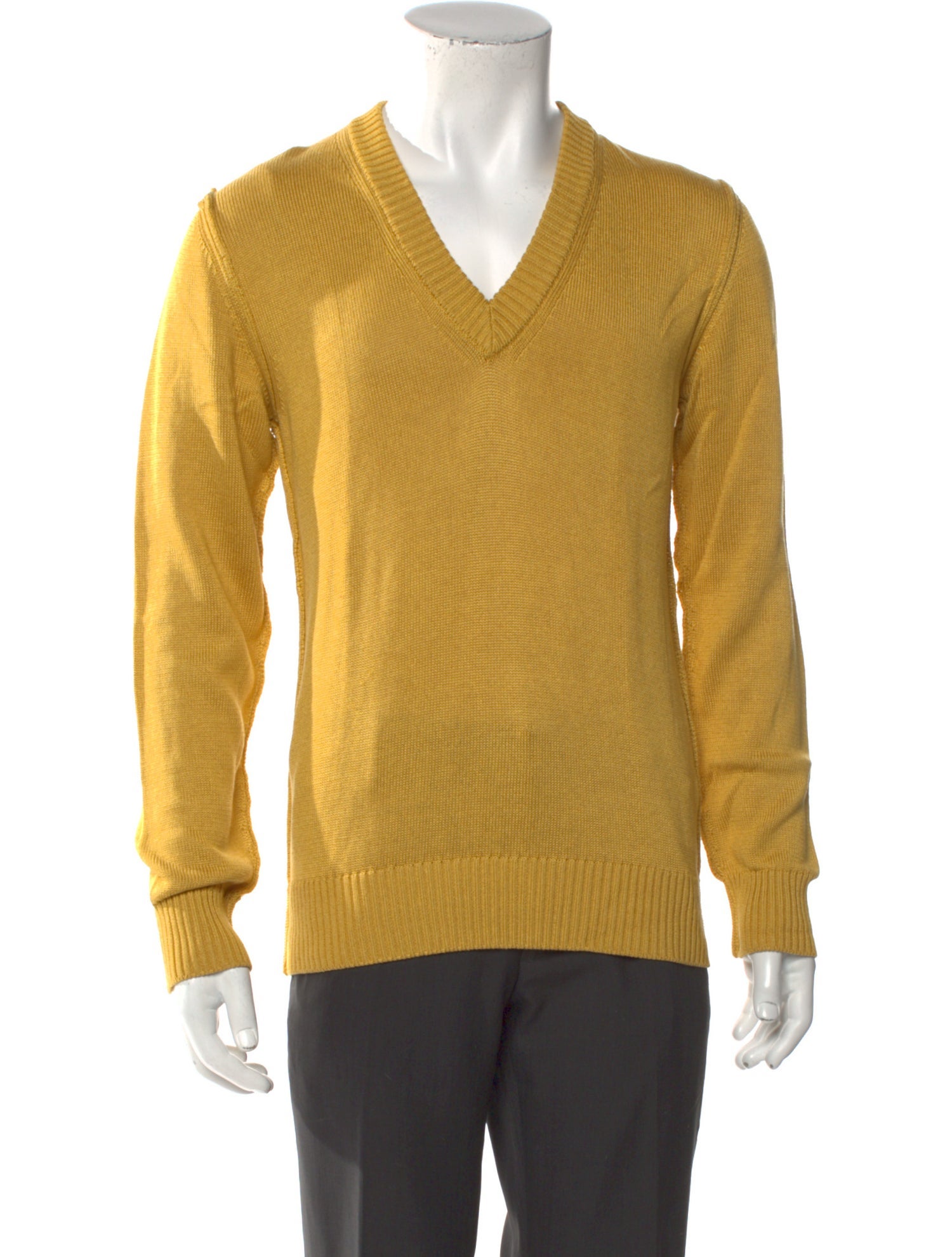 Dolce & Gabbana V-Neck Long Sleeve Pullover