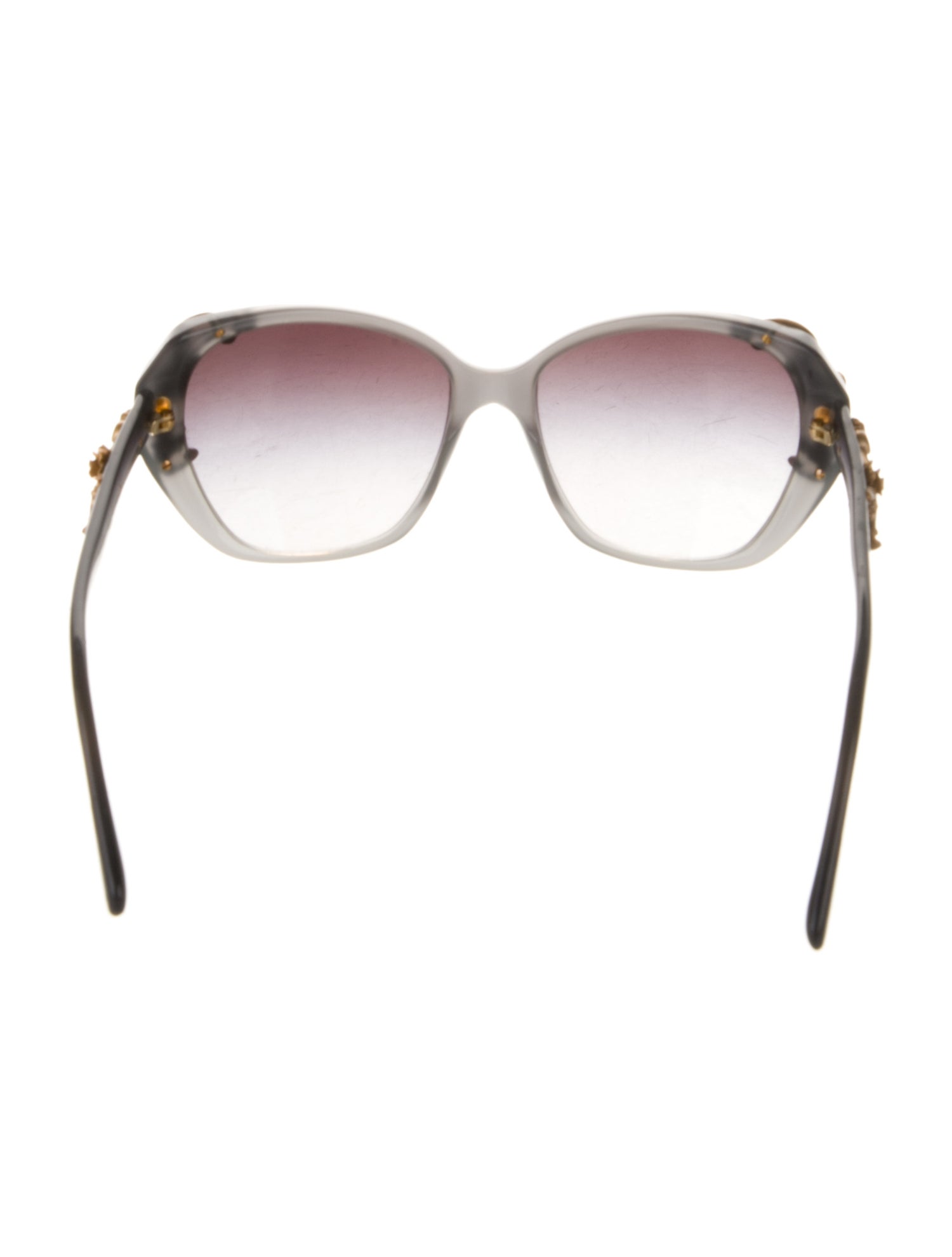 Dolce & Gabbana Oversize Gradient Sunglasses