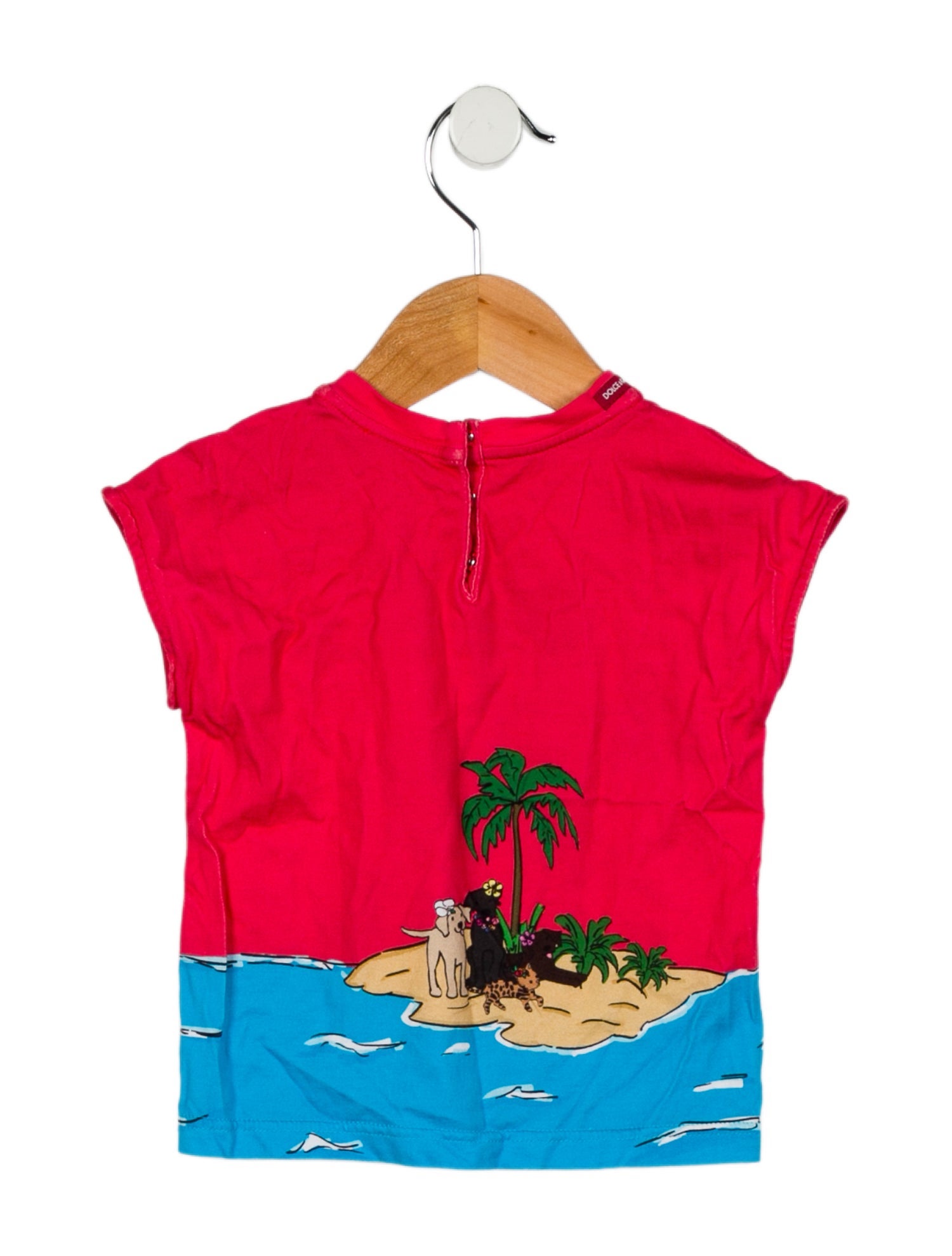 Dolce & Gabbana Toddler Boys' Sleeveless Beach Graphic T-Shirt