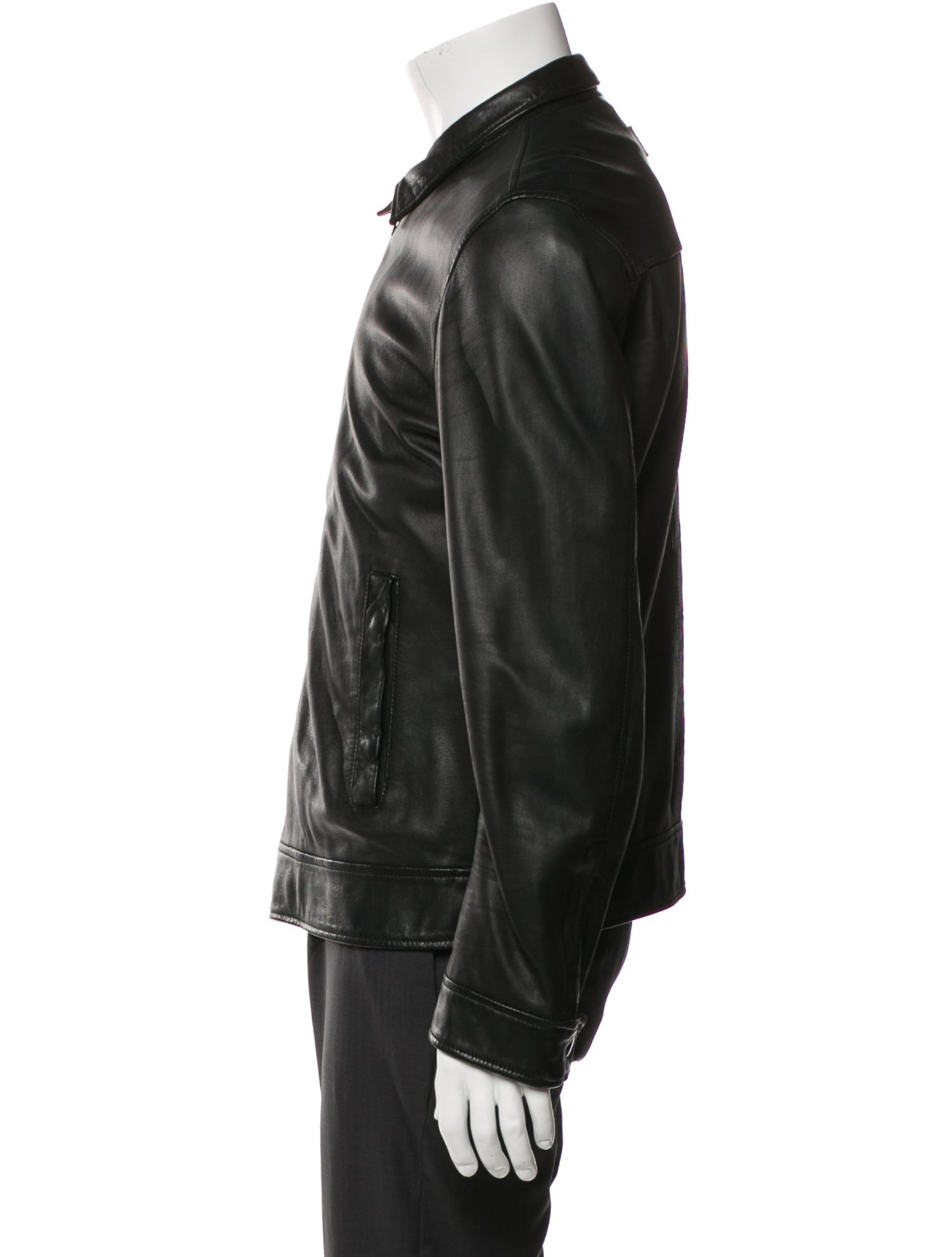 Dolce & Gabbana Lambskin Moto Jacket
