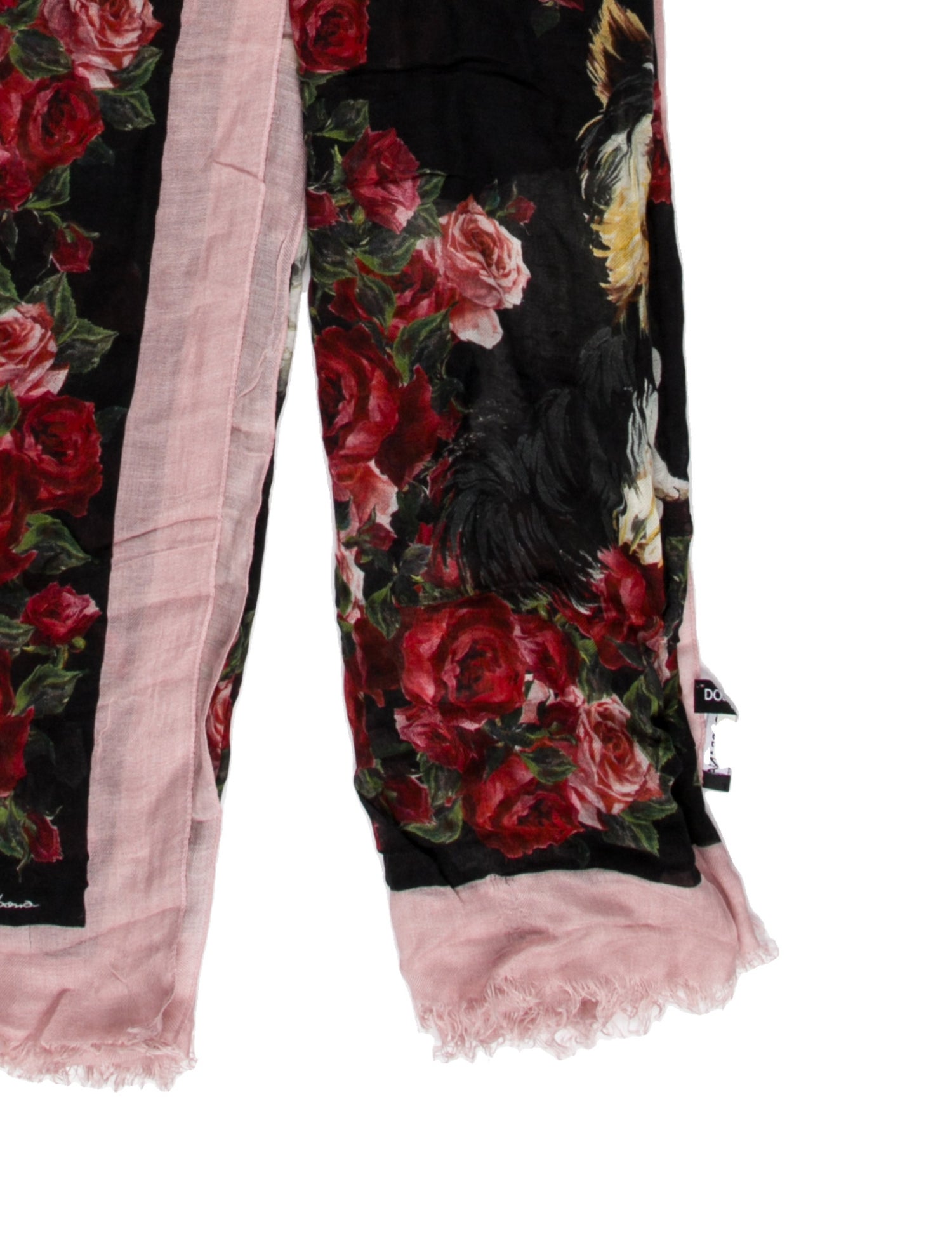 Dolce & Gabbana Floral Print Scarf