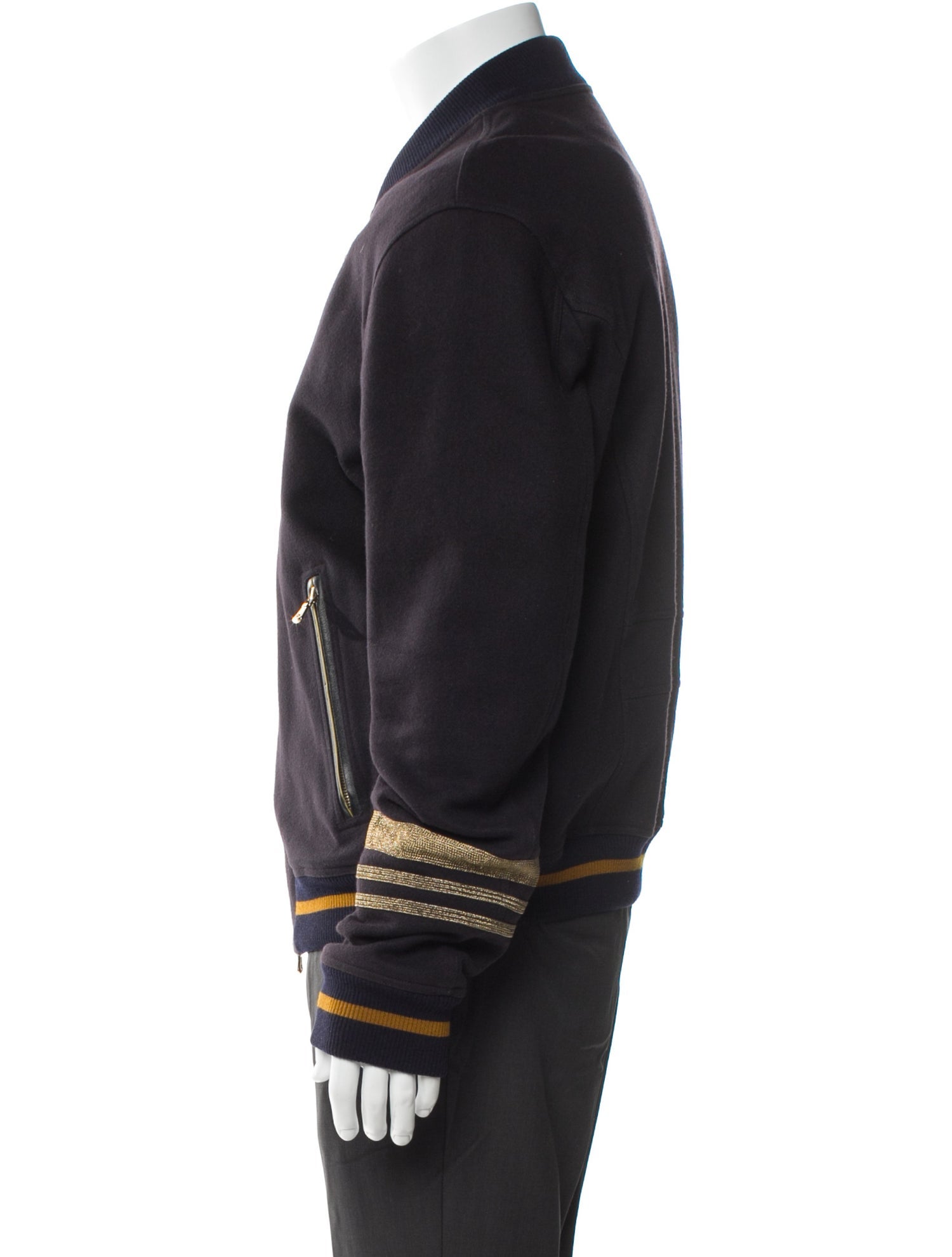 Dolce & Gabbana Virgin Wool Bomber Jacket