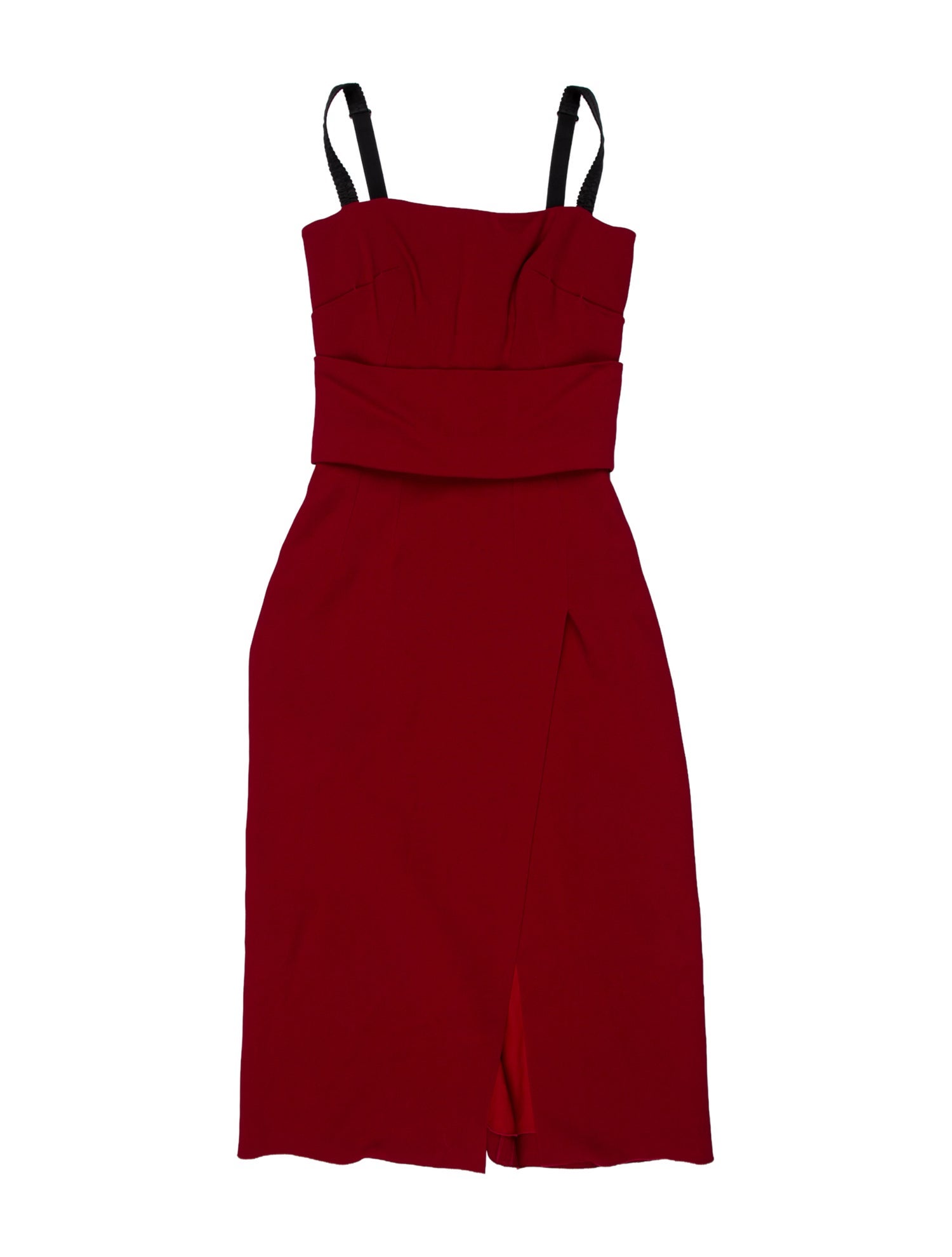 Dolce & Gabbana Square Neckline Midi Length Dress
