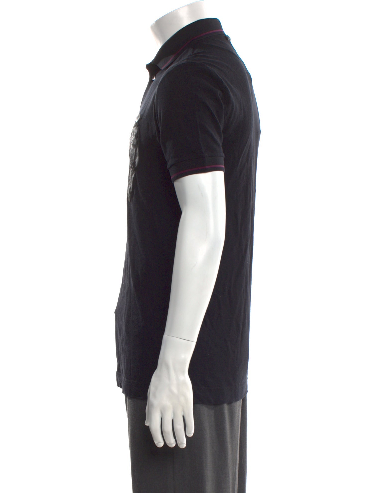 Dolce & Gabbana Collar Short Sleeve Polo Shirt