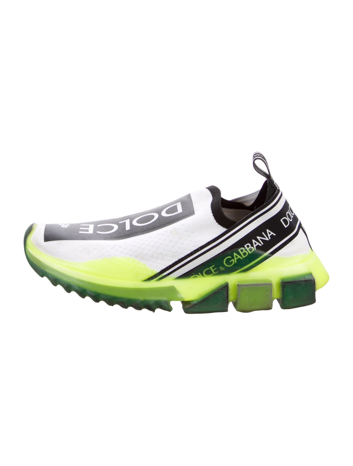 Dolce & Gabbana Graphic Print Sock Sneakers