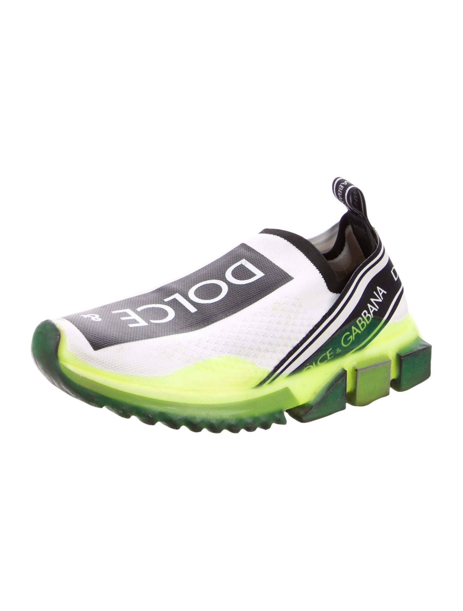 Dolce & Gabbana Graphic Print Sock Sneakers