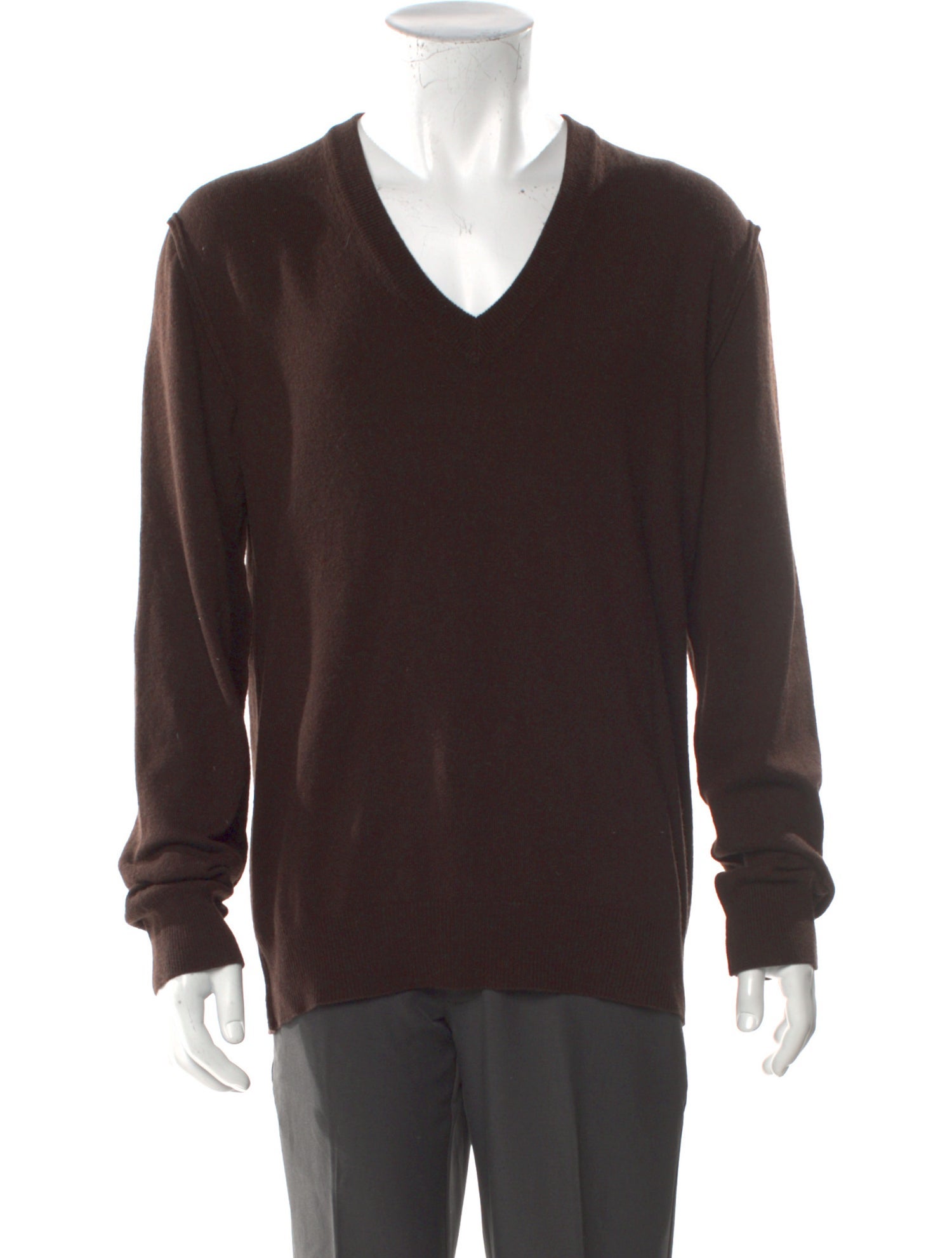 Dolce & Gabbana V-Neck Long Sleeve Pullover