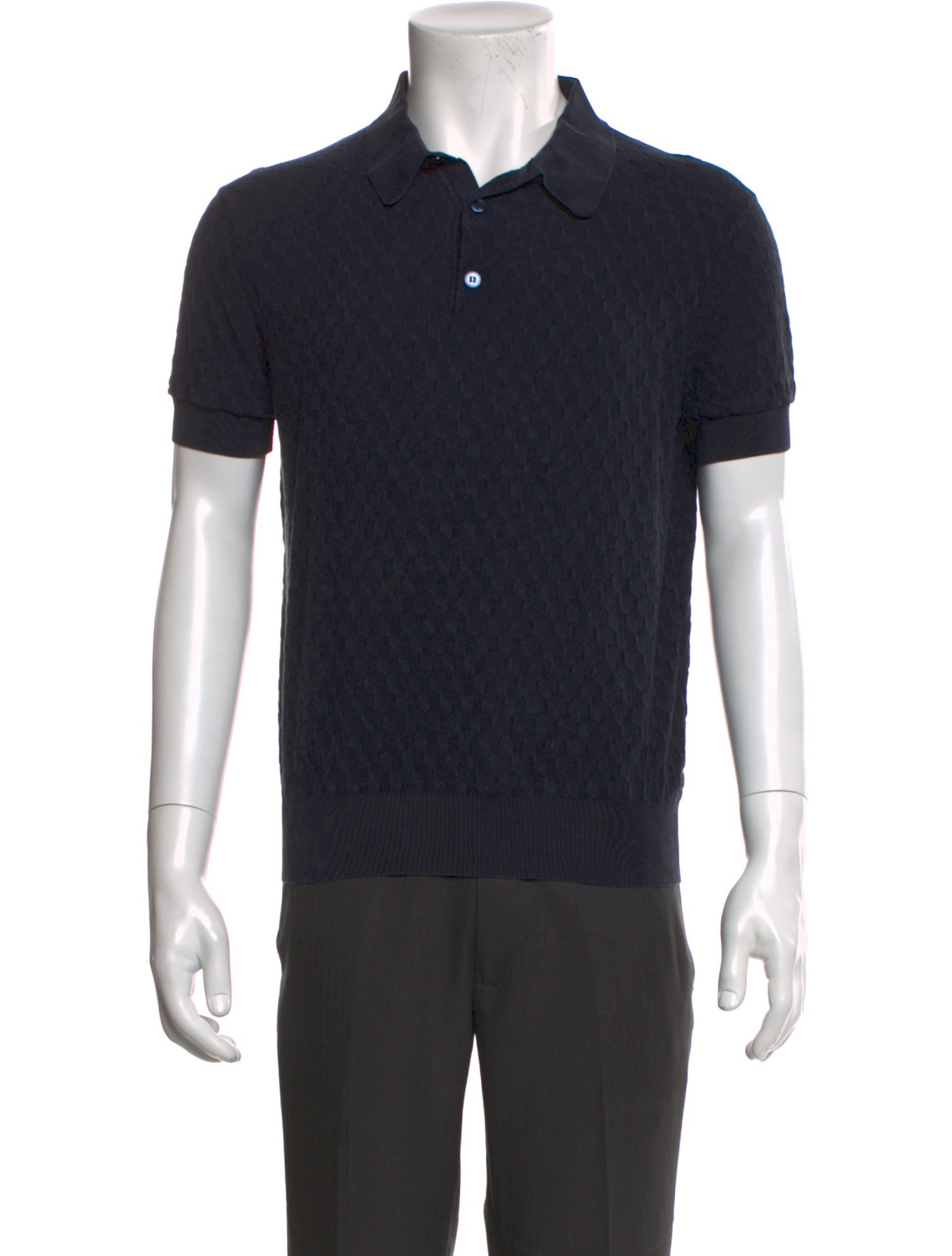 Dolce & Gabbana Collar Short Sleeve Polo Shirt