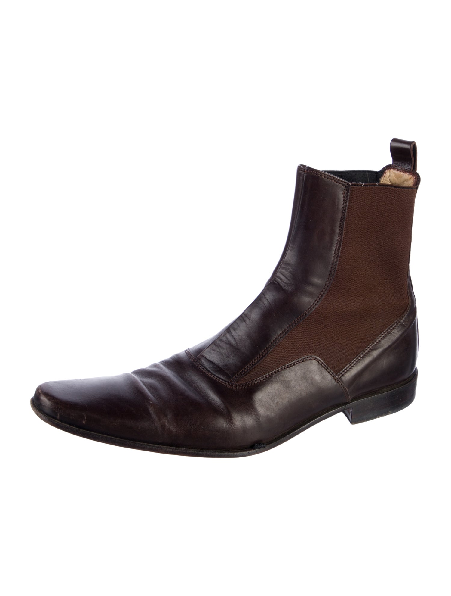 Dolce & Gabbana Leather Chelsea Boots