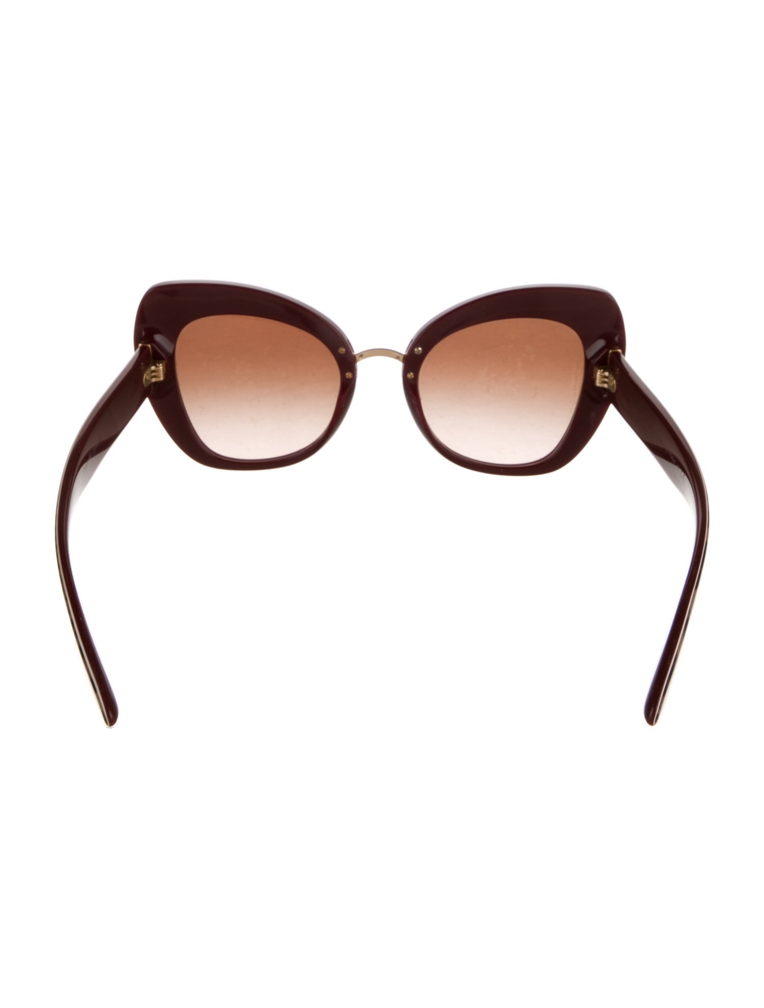 Dolce & Gabbana Cat-Eye Gradient Sunglasses