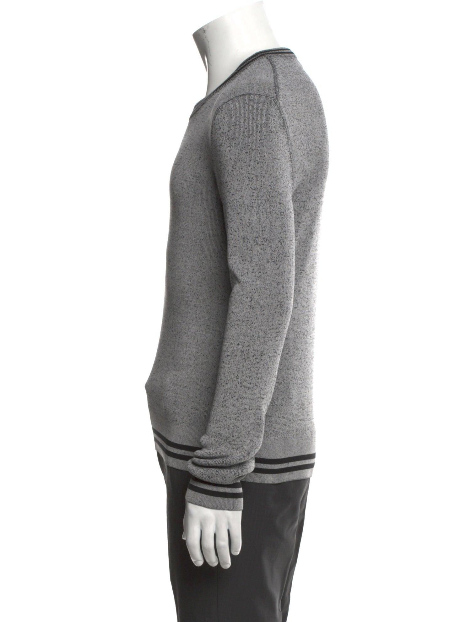 Dolce & Gabbana Silk Crew Neck Pullover