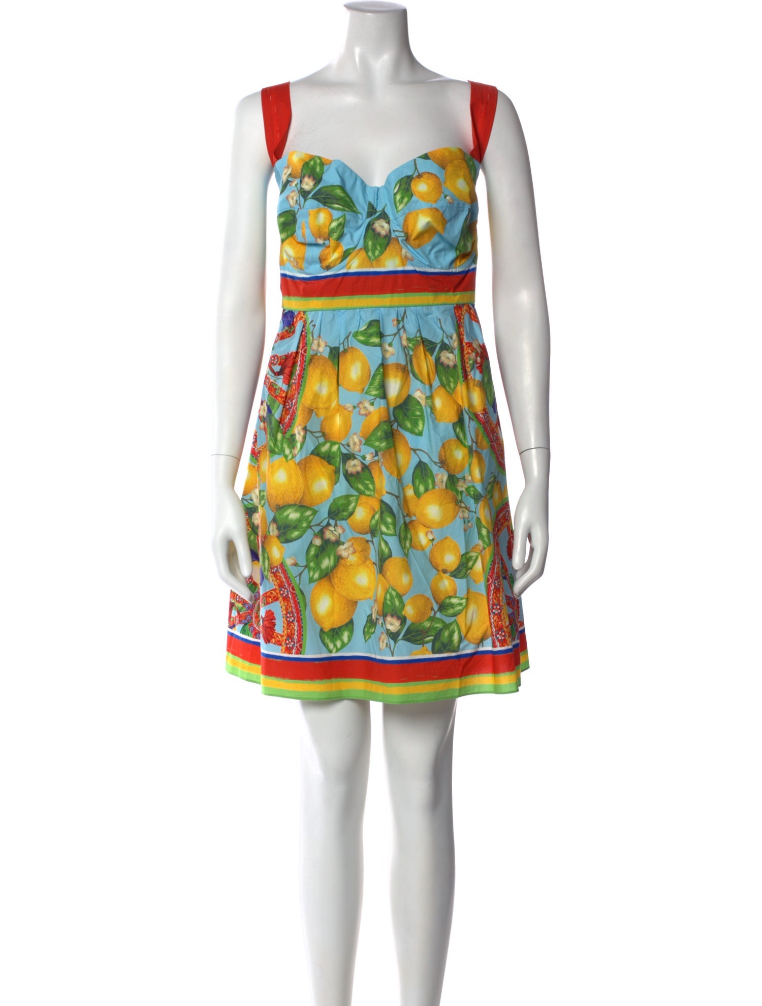 Dolce & Gabbana Printed Mini Dress