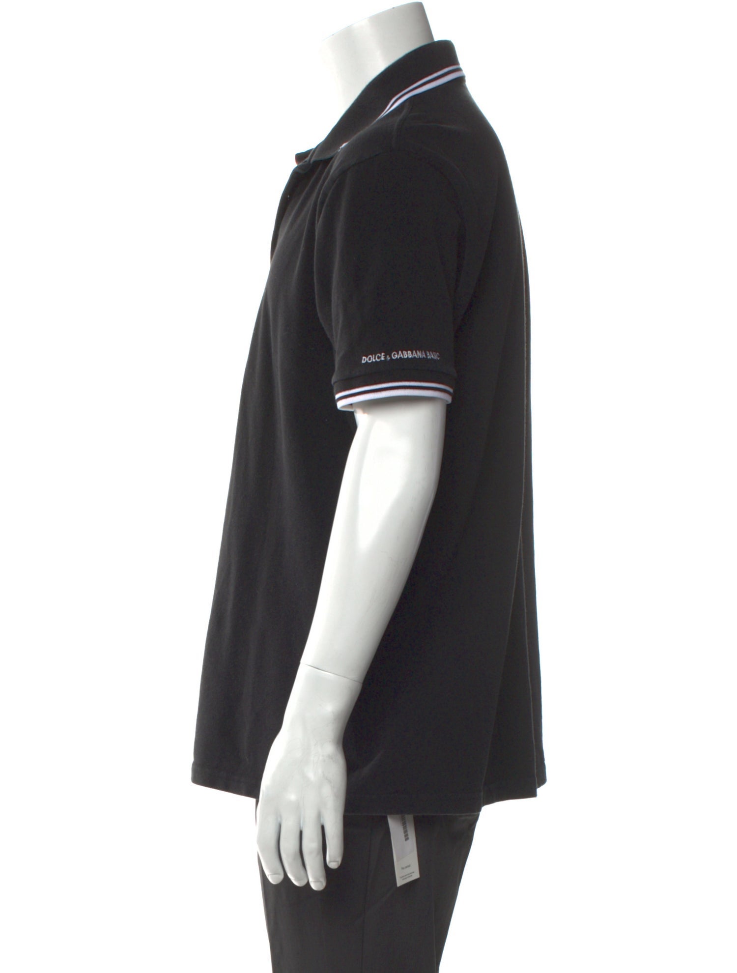 Dolce & Gabbana Collar Short Sleeve Polo Shirt