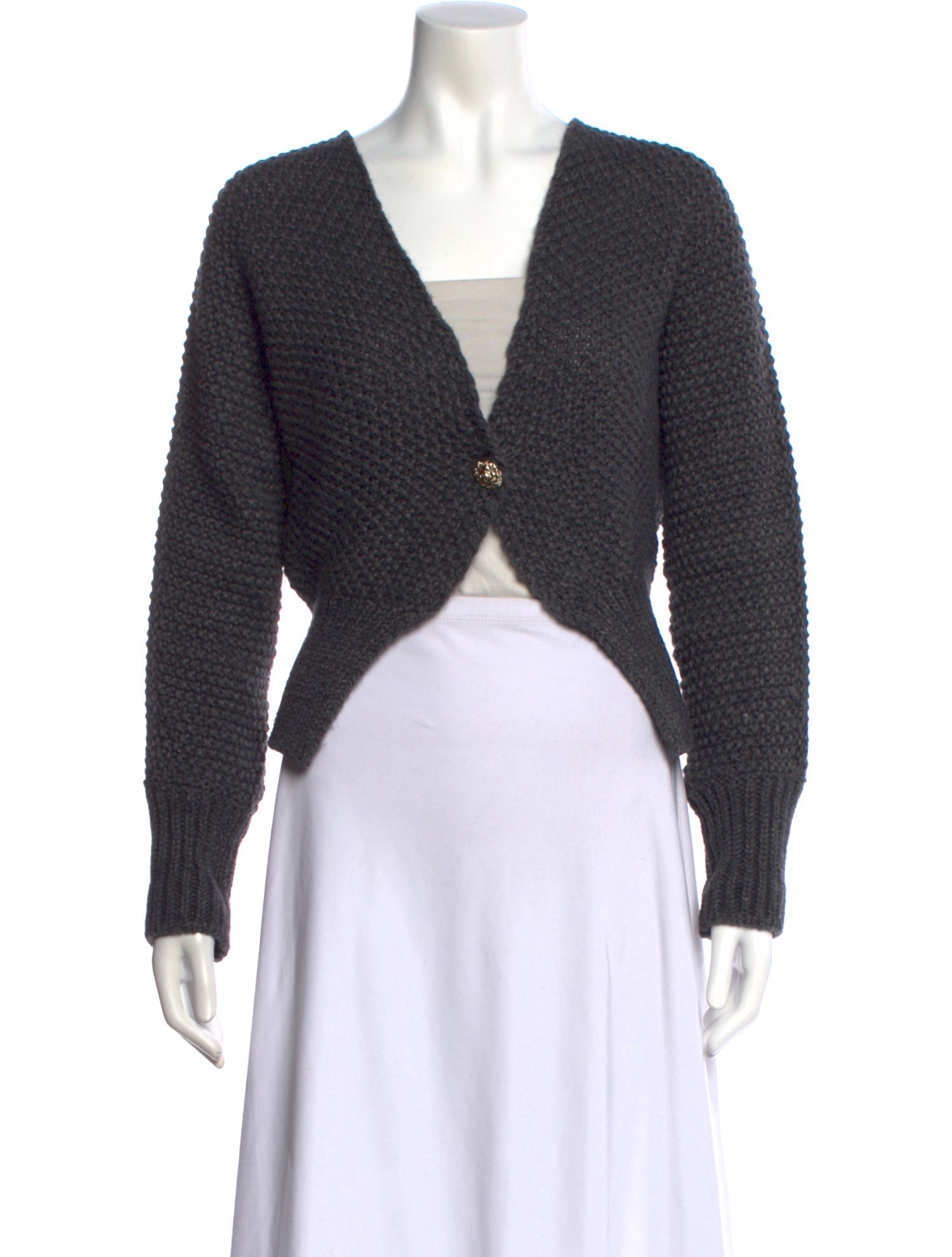 Dolce & Gabbana V-Neck Long Sleeve Cardigan