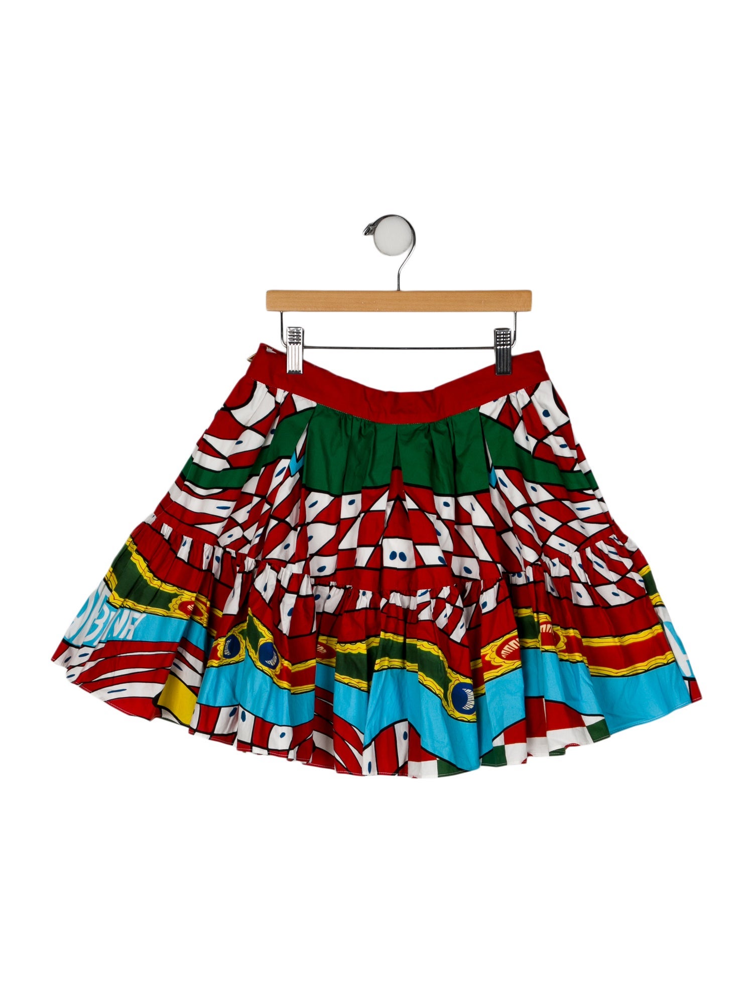 Dolce & Gabbana Girls' pattern printed Mini Skirt