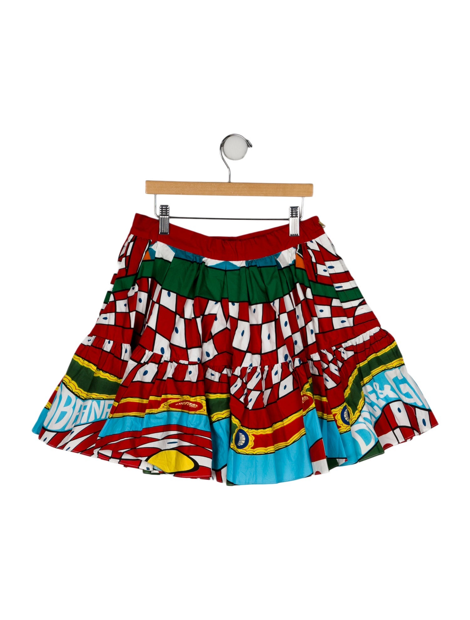 Dolce & Gabbana Girls' pattern printed Mini Skirt