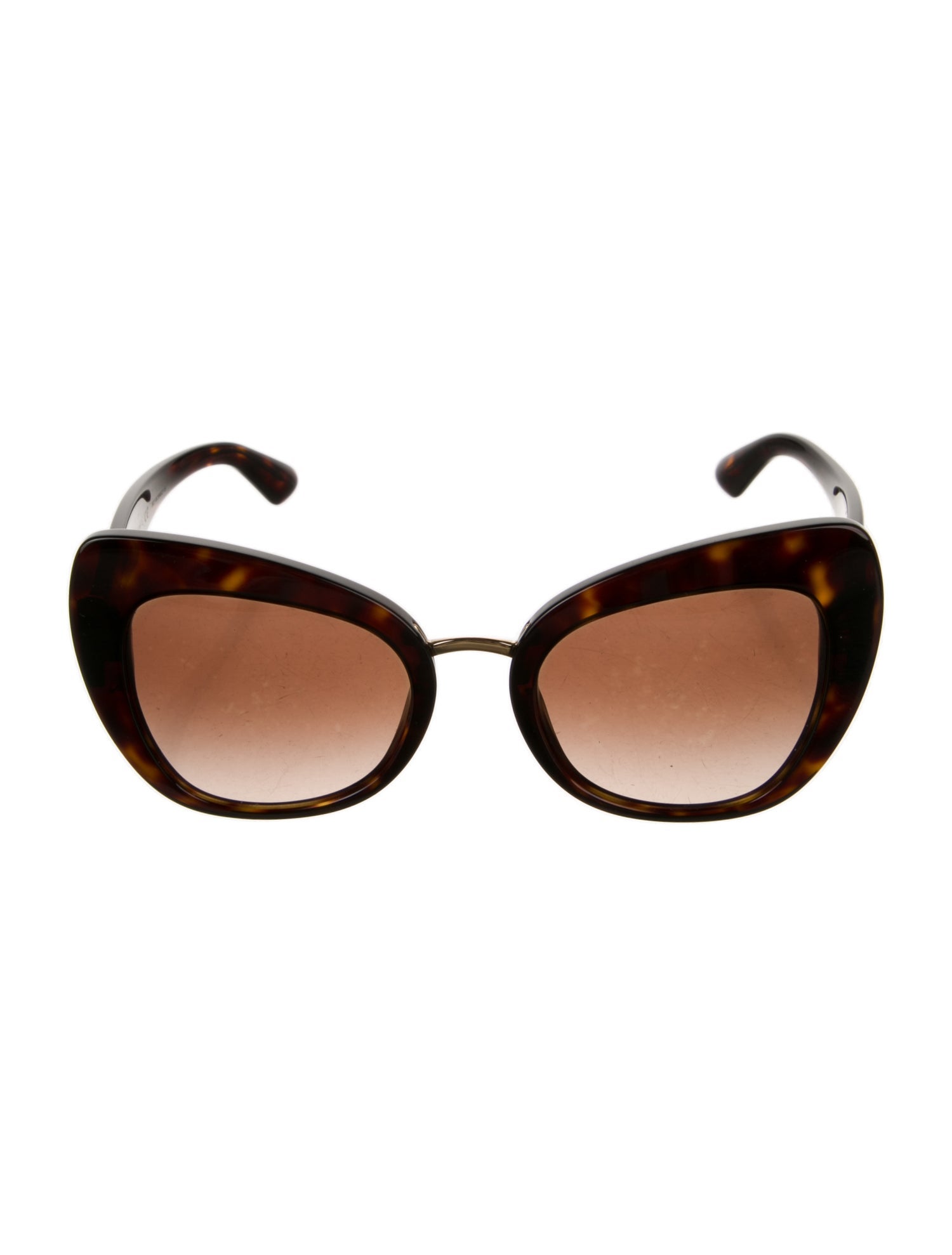 Dolce & Gabbana Cat-Eye Gradient Sunglasses