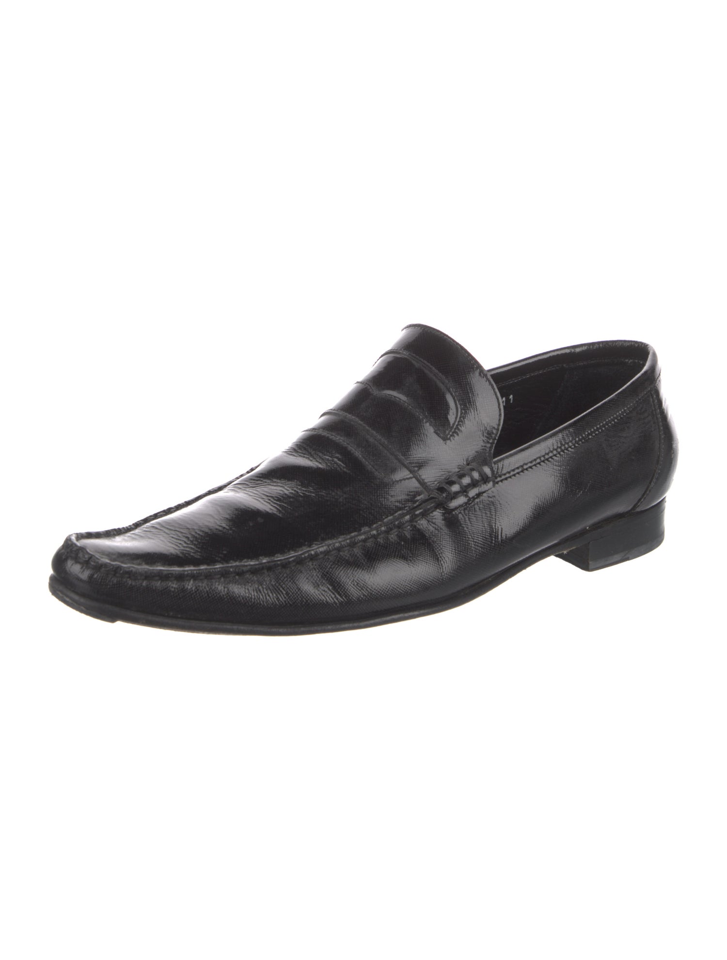 Dolce & Gabbana Vintage Patent Leather Dress Loafers