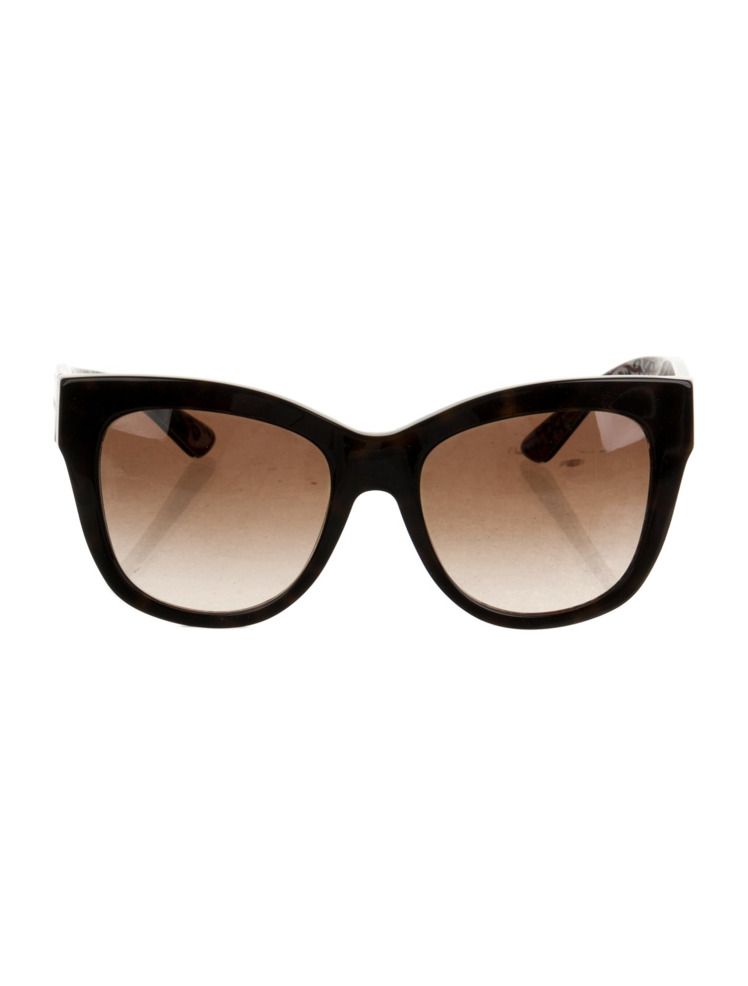 Dolce & Gabbana Cat-Eye Gradient Sunglasses