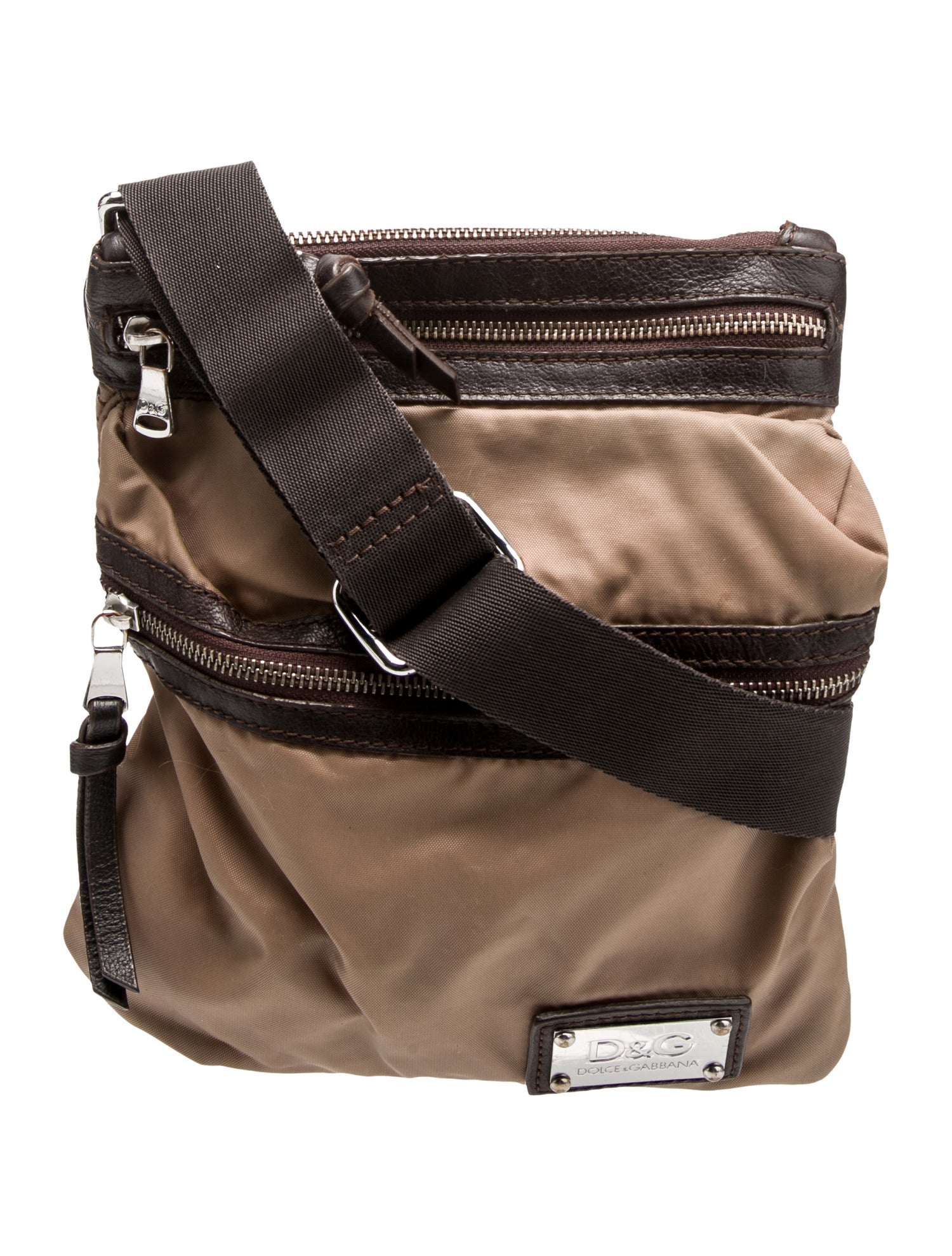 Dolce & Gabbana Nylon Messenger Bag Vintage