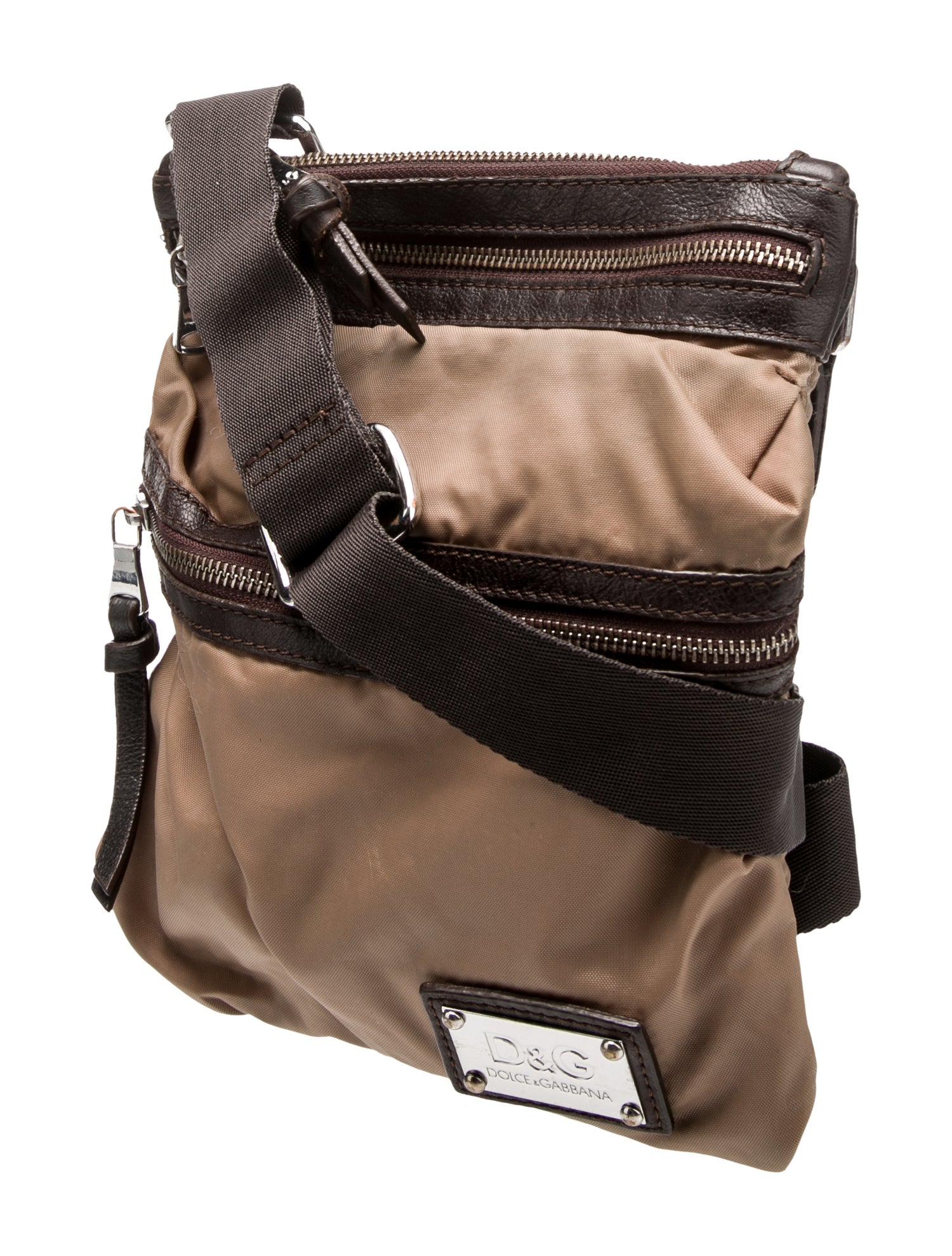Dolce & Gabbana Nylon Messenger Bag Vintage