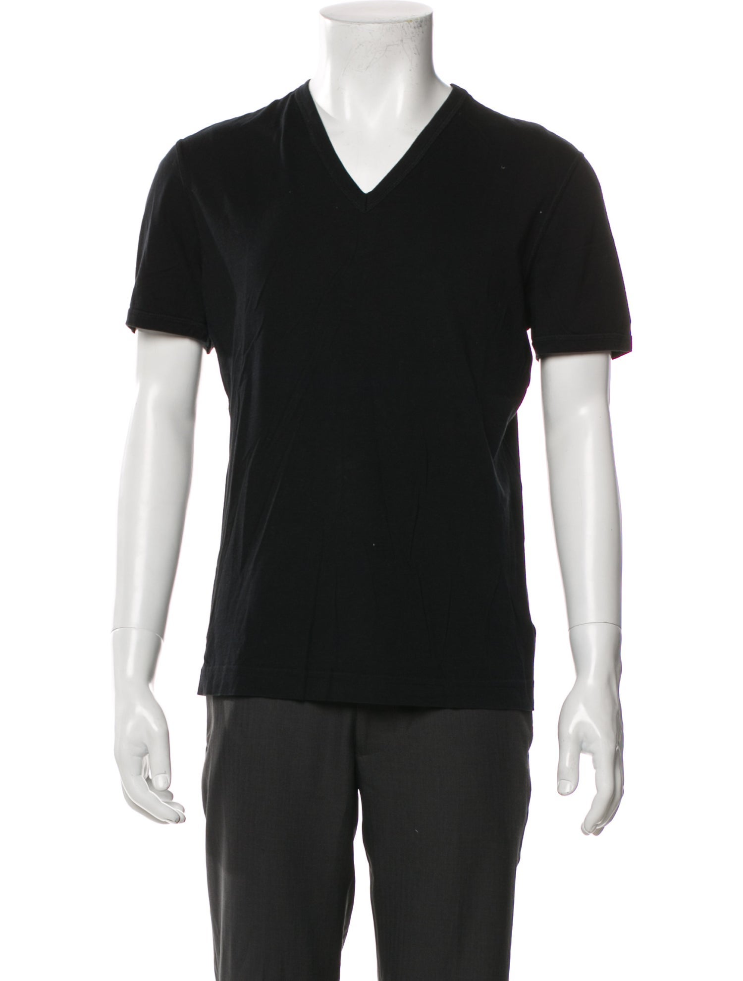 Dolce & Gabbana V-Neck Short Sleeve T-Shirt