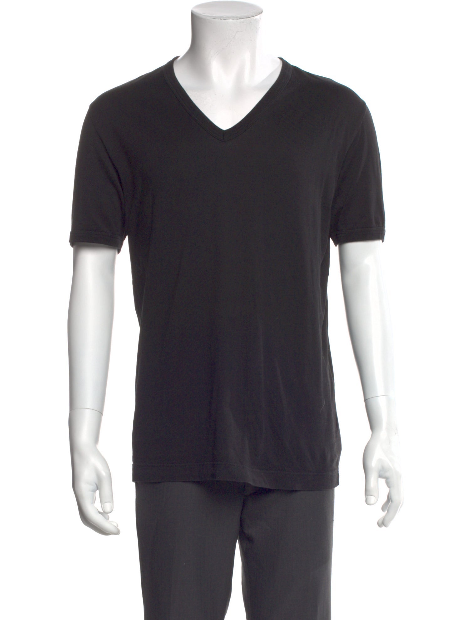 Dolce & Gabbana V-Neck Short Sleeve T-Shirt