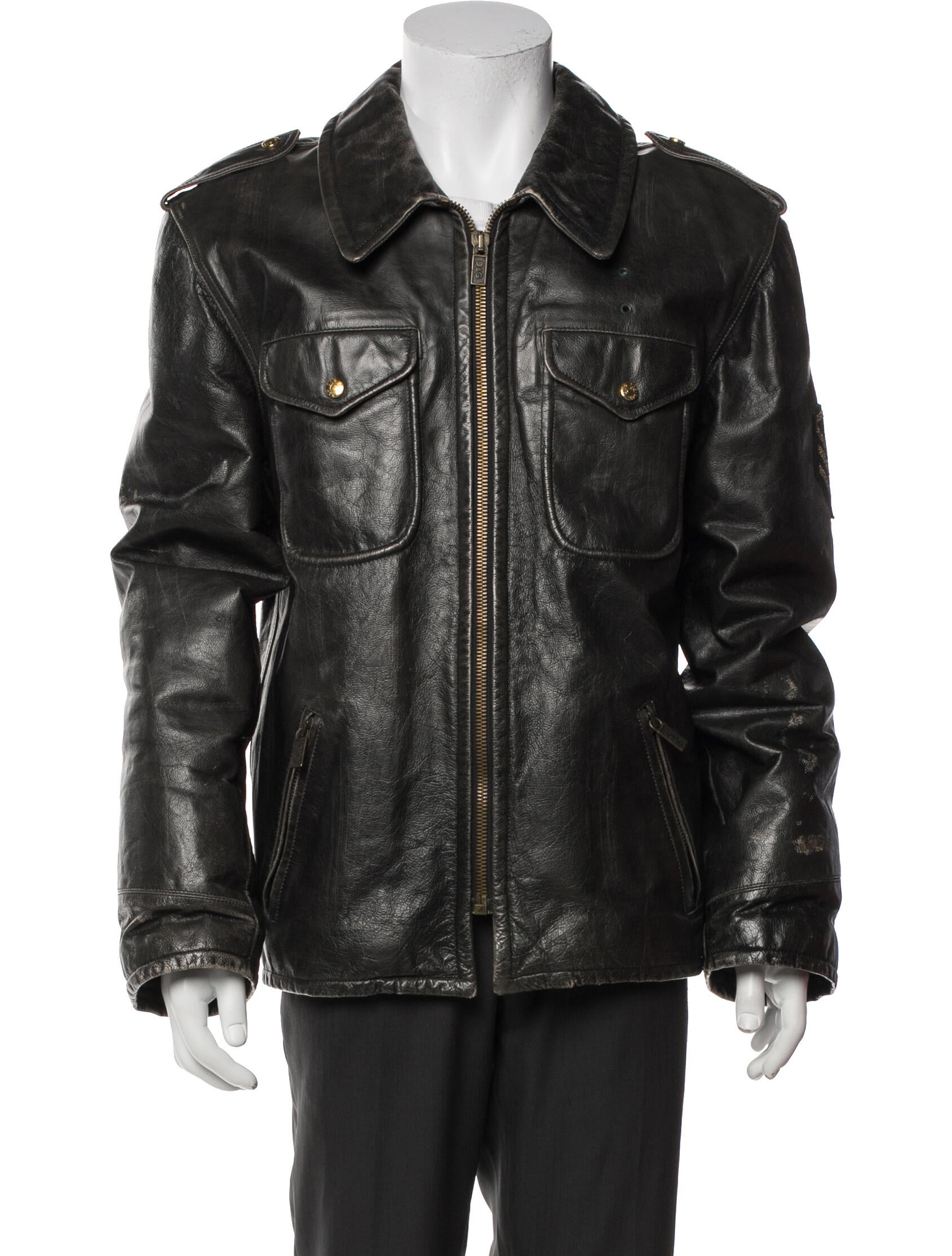 D&G Vintage 2000's Moto Jacket