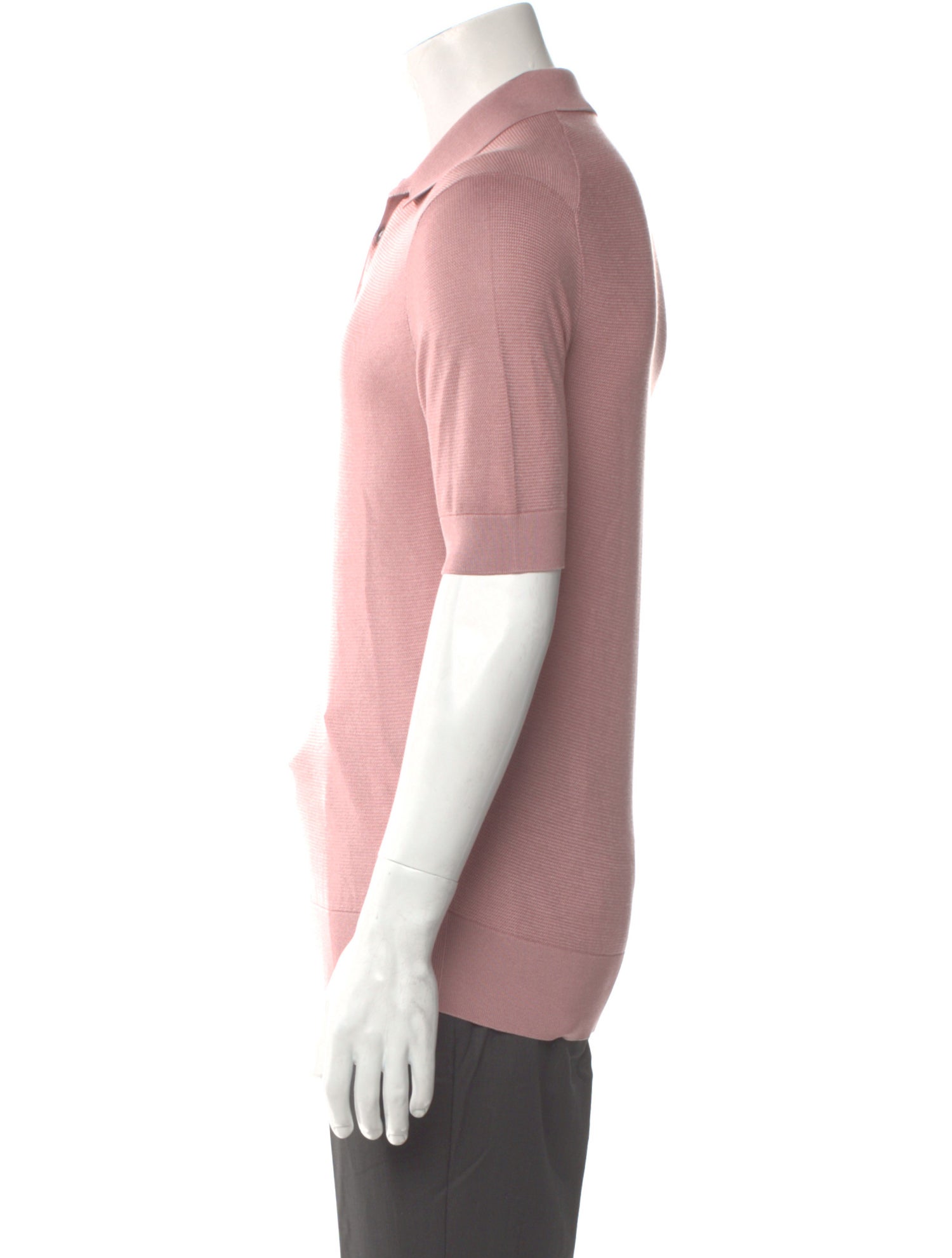 Dolce & Gabbana Silk Collar Polo Shirt