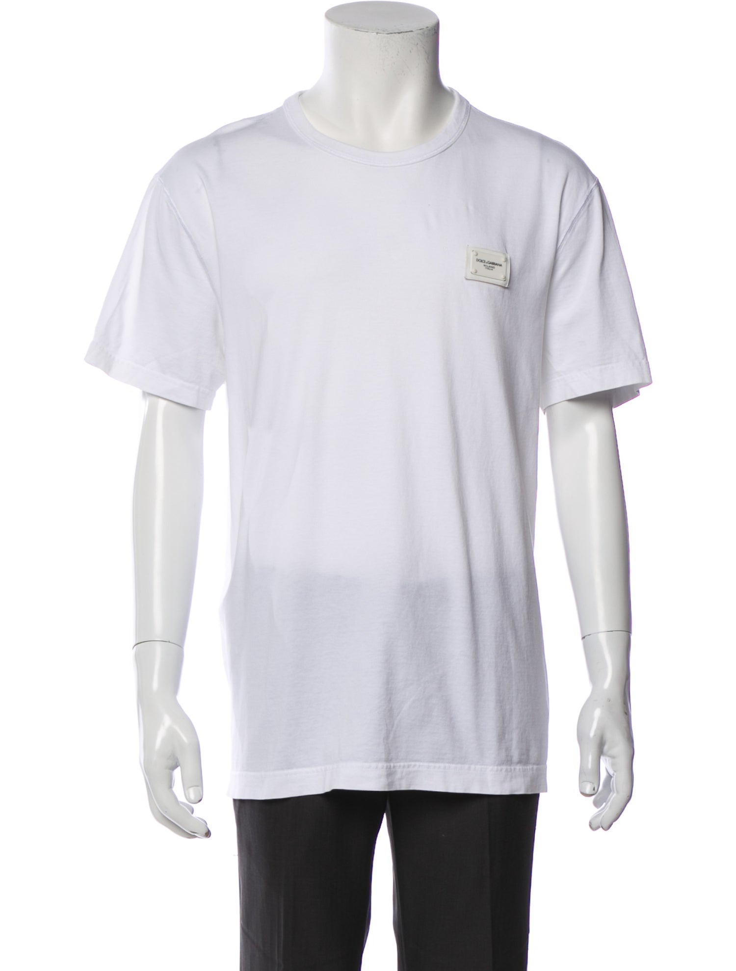 Dolce & Gabbana Graphic Print Crew Neck T-Shirt