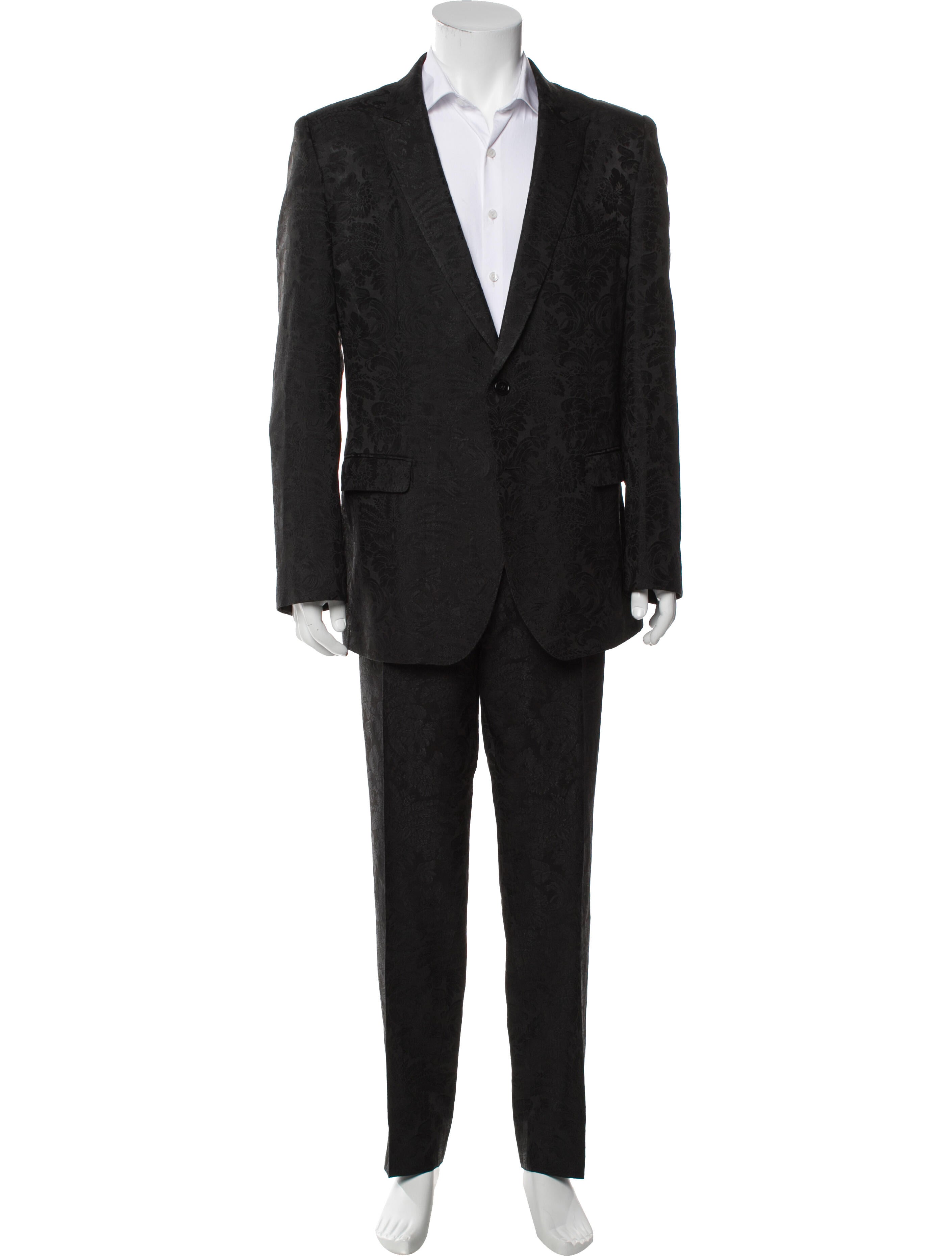 Dolce & Gabbana Pattern Two Piece Suit