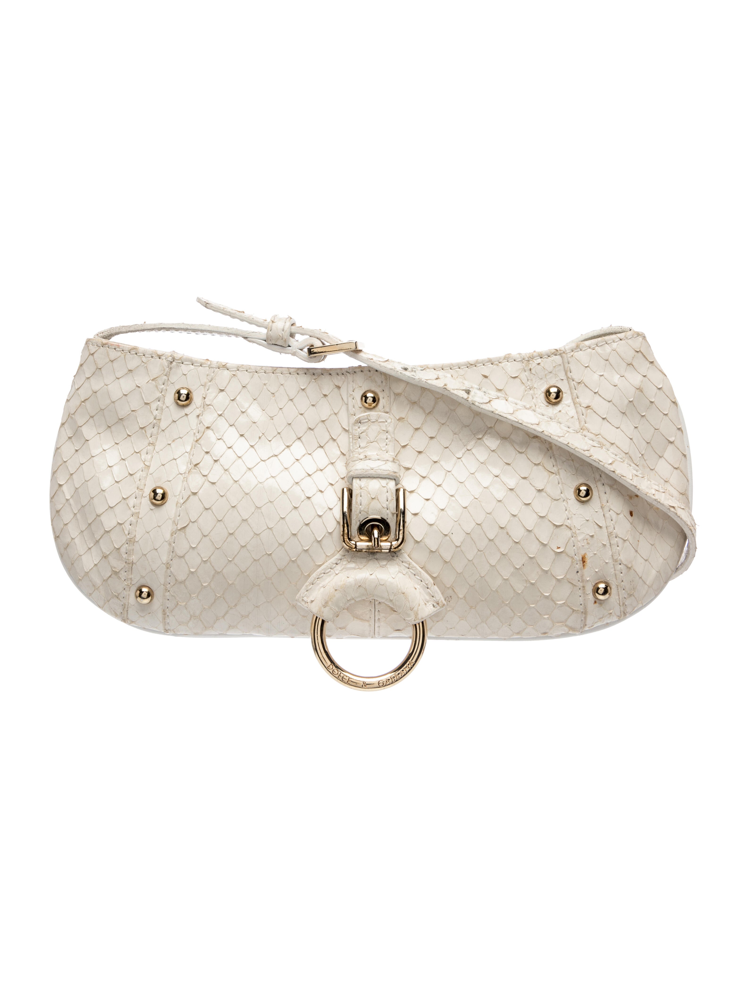 Dolce & Gabbana Snakeskin Shoulder Bag