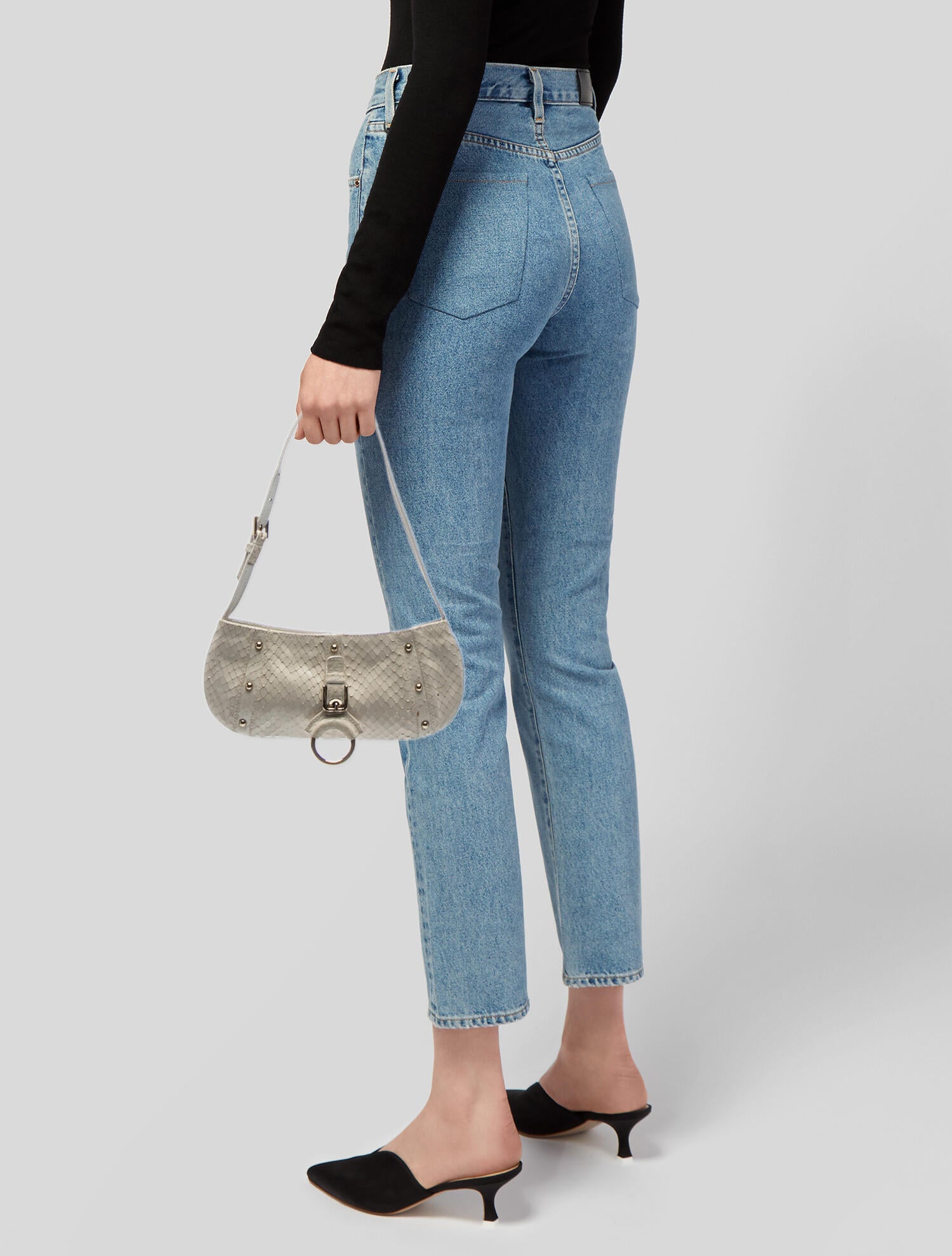 Dolce & Gabbana Snakeskin Shoulder Bag