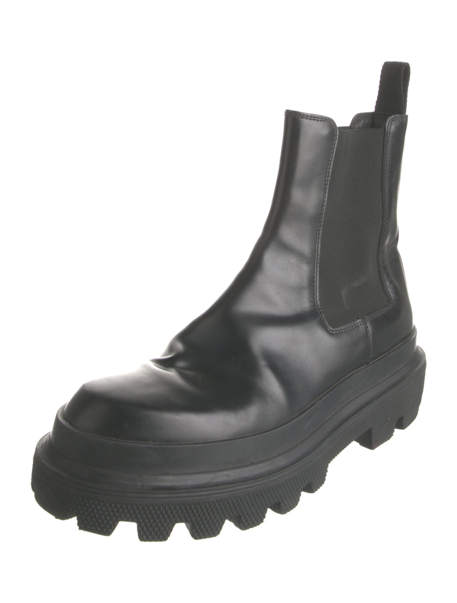 Dolce & Gabbana Leather Chelsea Boots