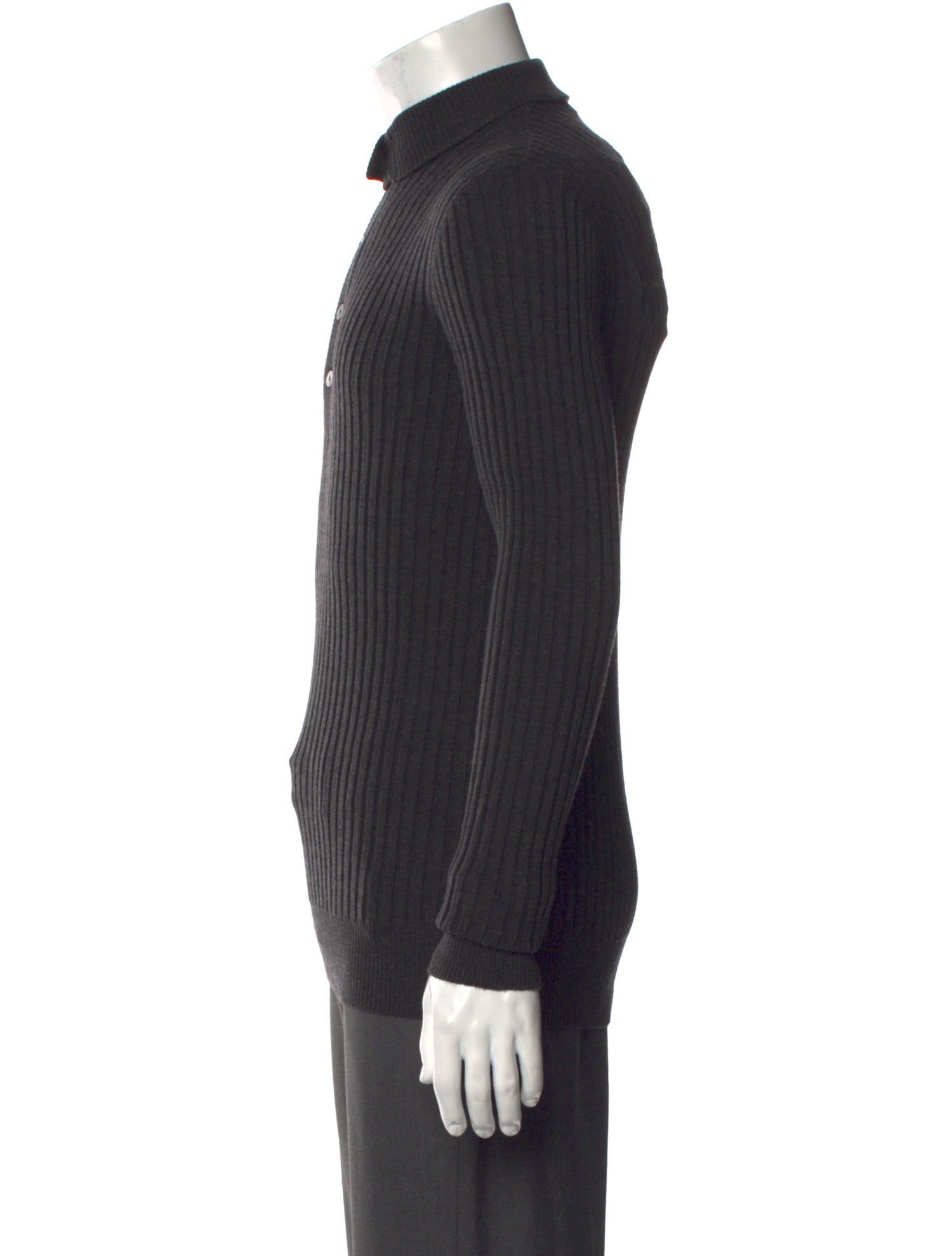 Dolce & Gabbana Virgin Wool Turtleneck Polo Sweater w/ Tags