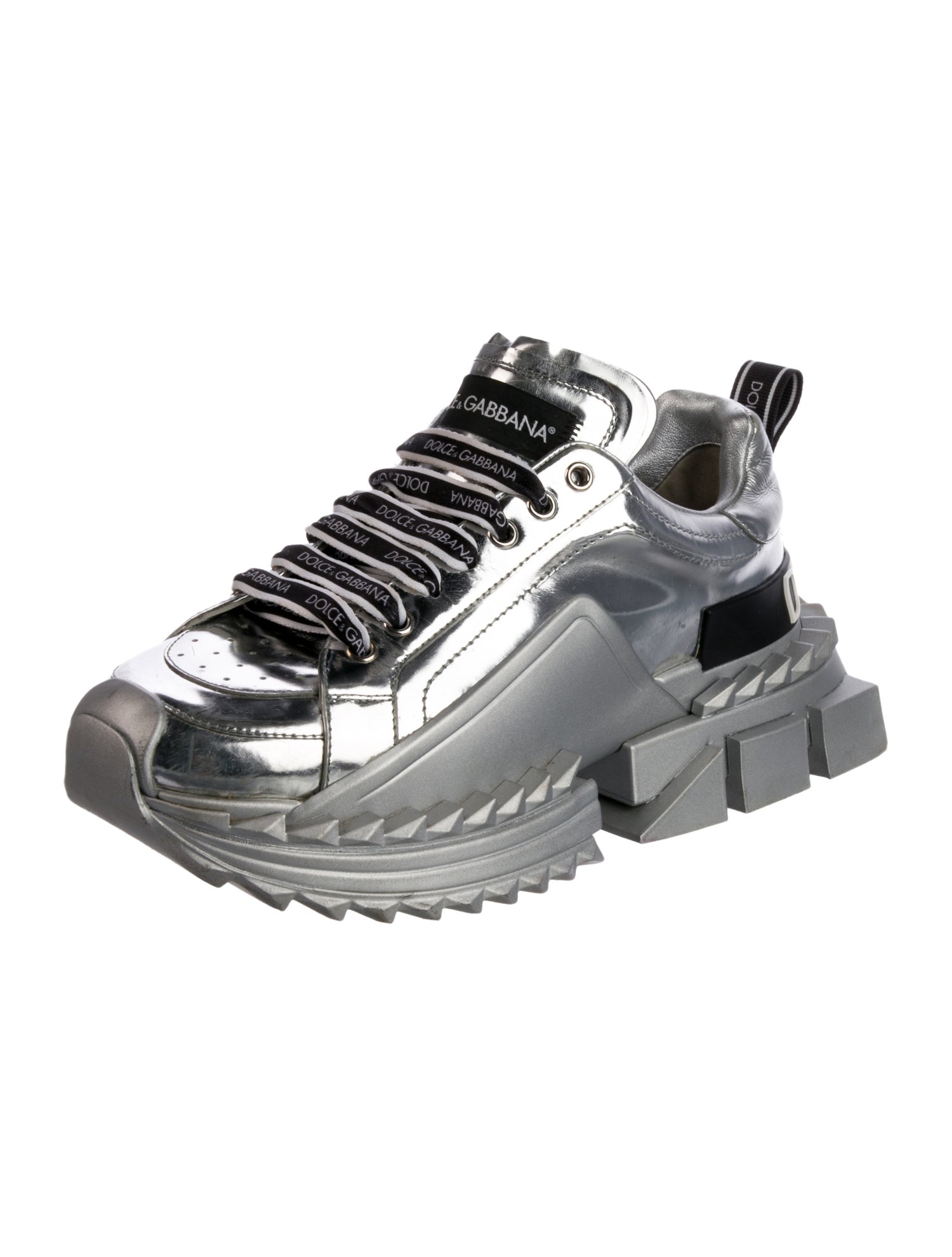 Dolce & Gabbana Patent Leather Sneakers