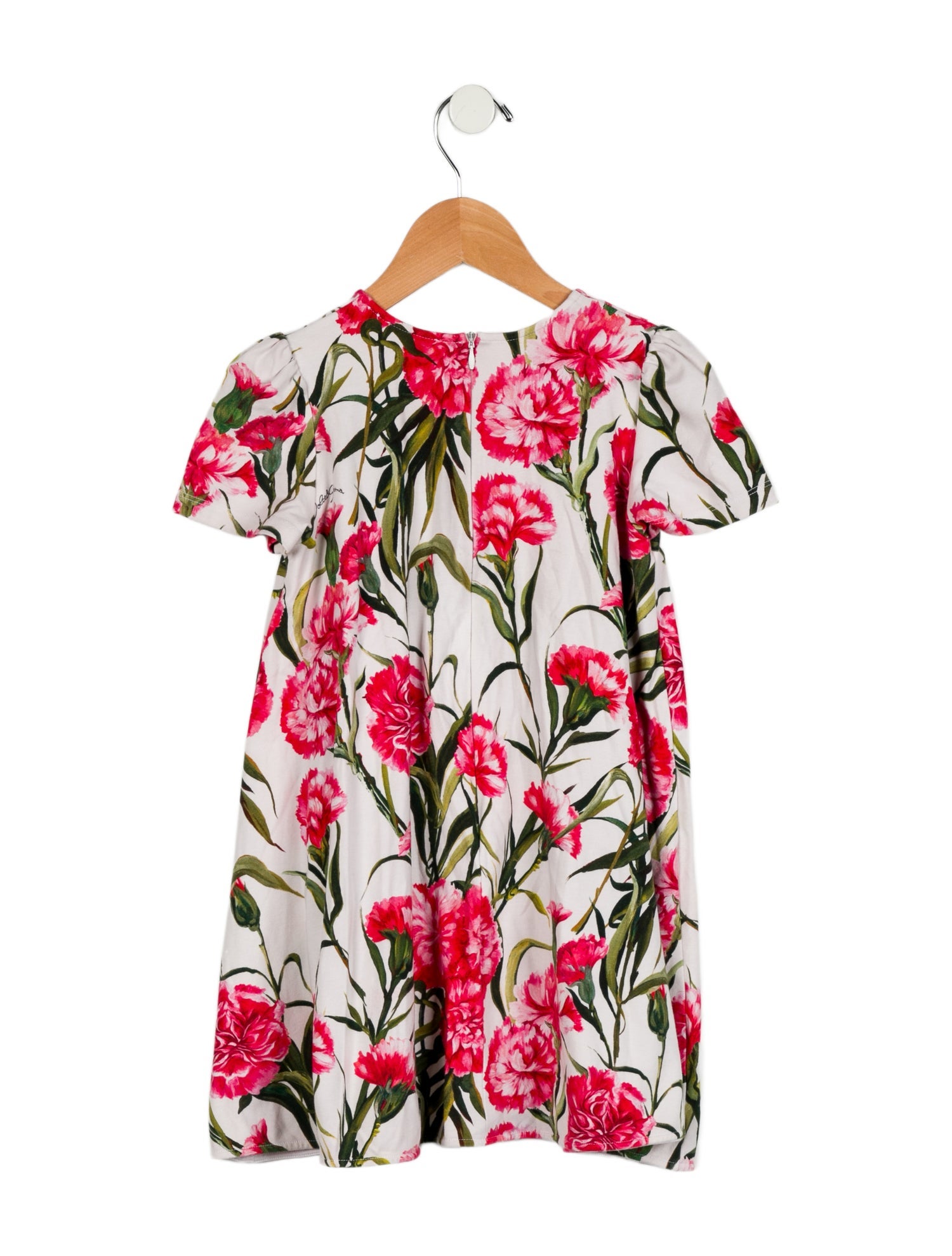 Dolce & Gabbana Girls' Floral Print Dress