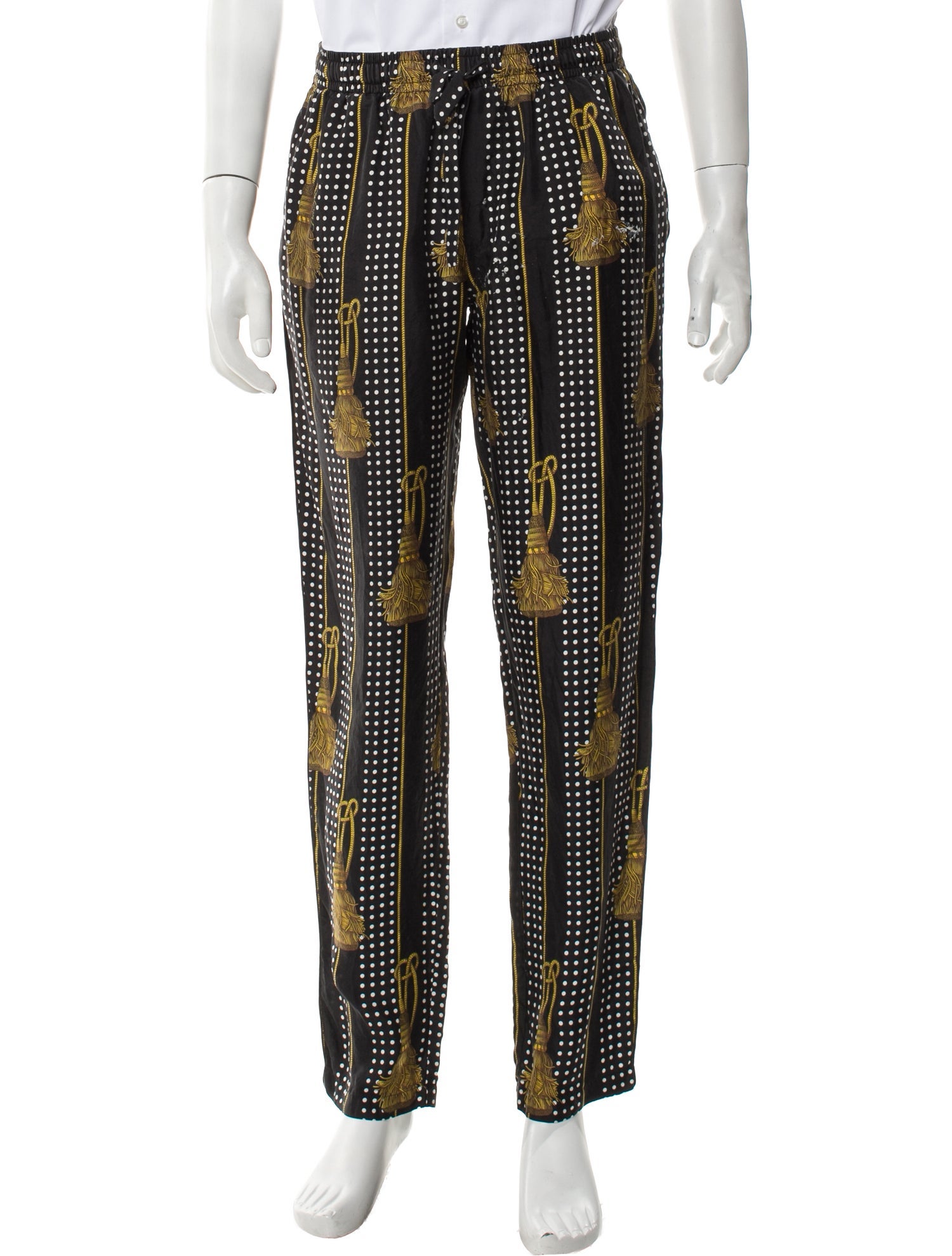 Dolce & Gabbana Silk Pants