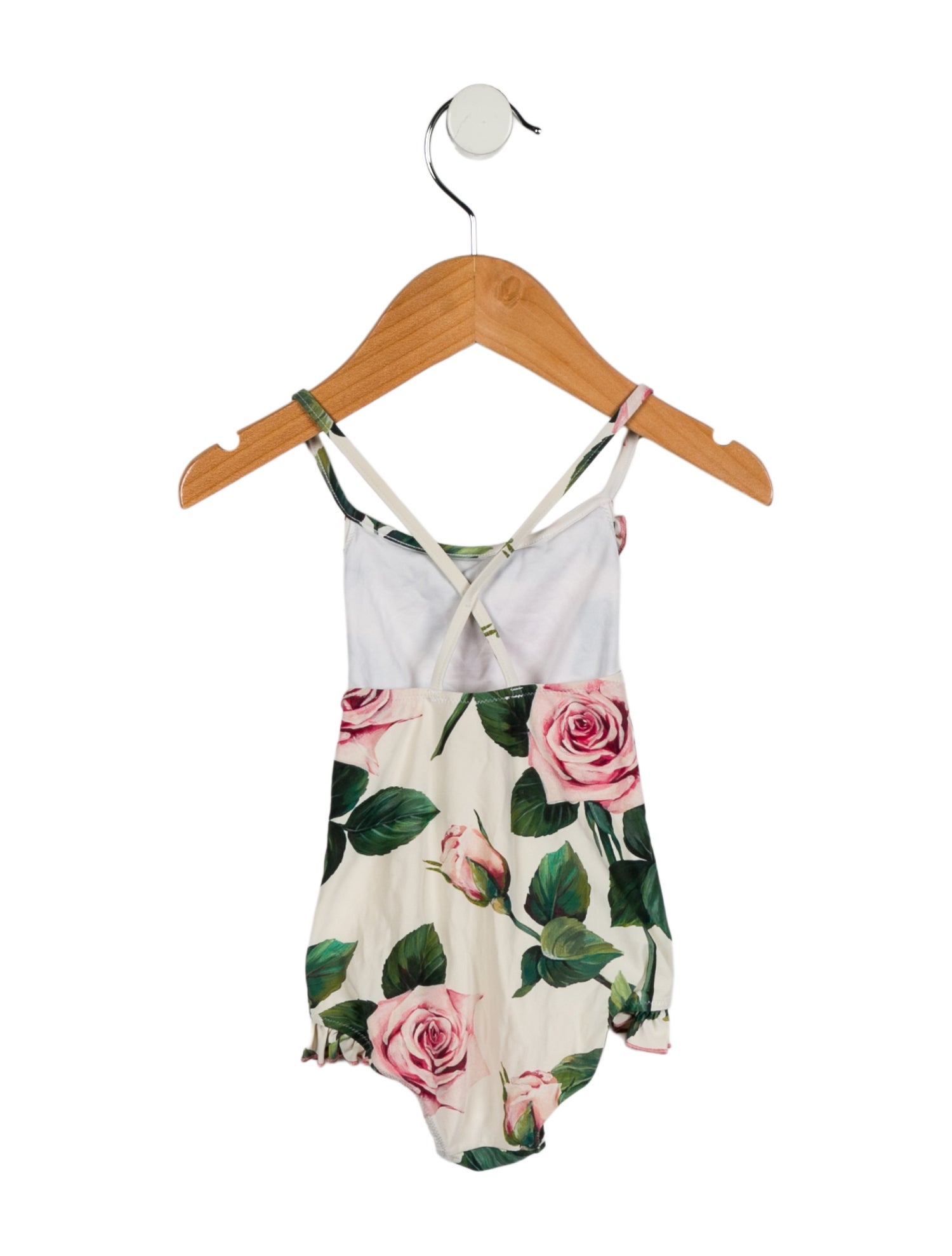 Dolce & Gabbana Toddler Girls' Floral One Piece Bathingsuit