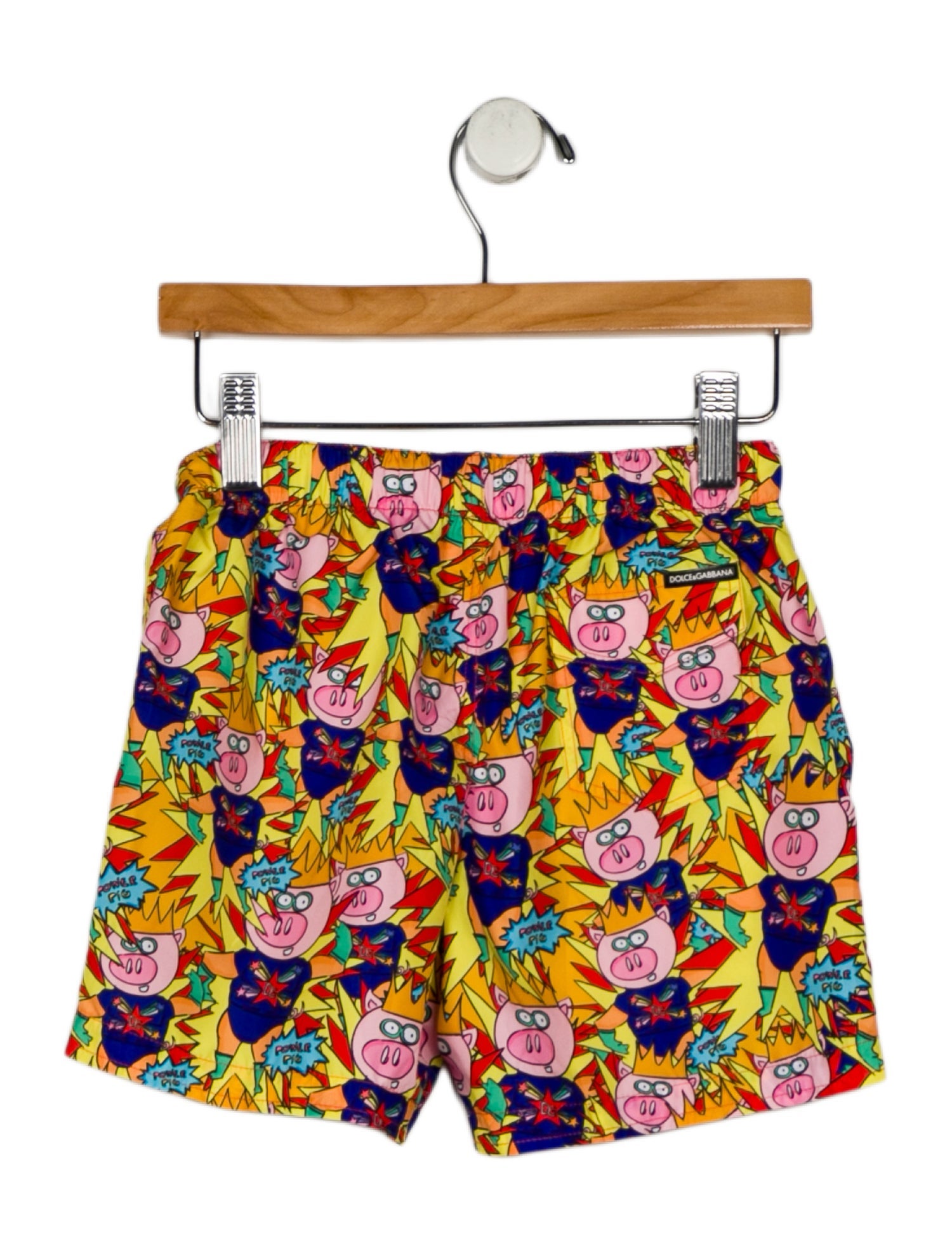 Dolce & Gabbana Boys' Graphic Swim Trunks