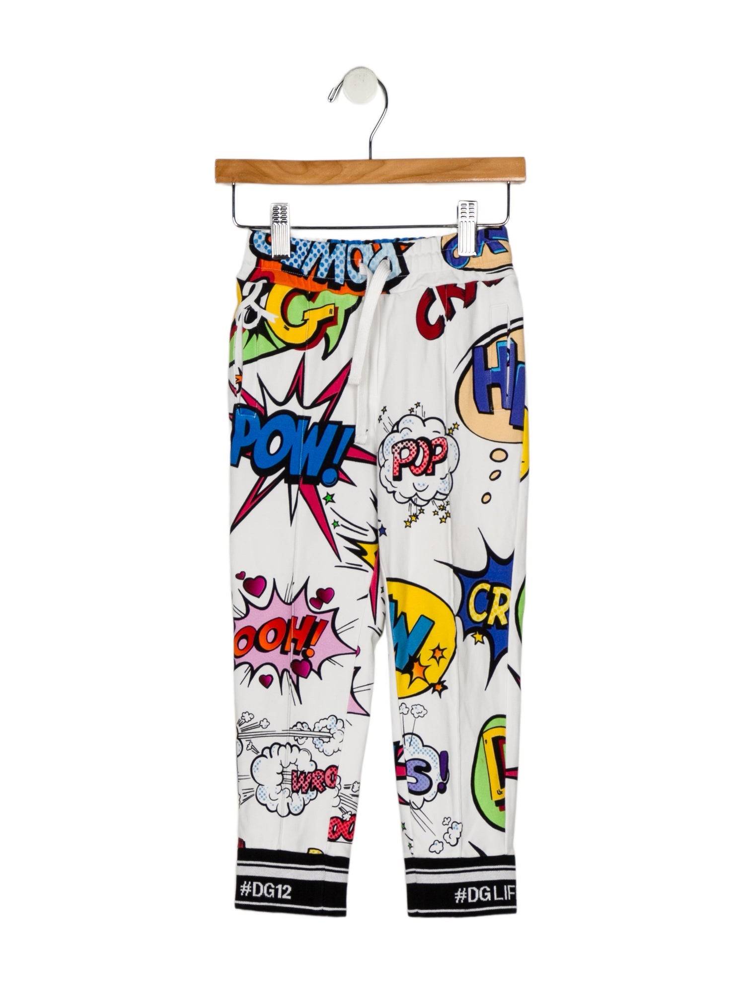 Dolce & Gabbana Boys' Comic Print Casual Pants