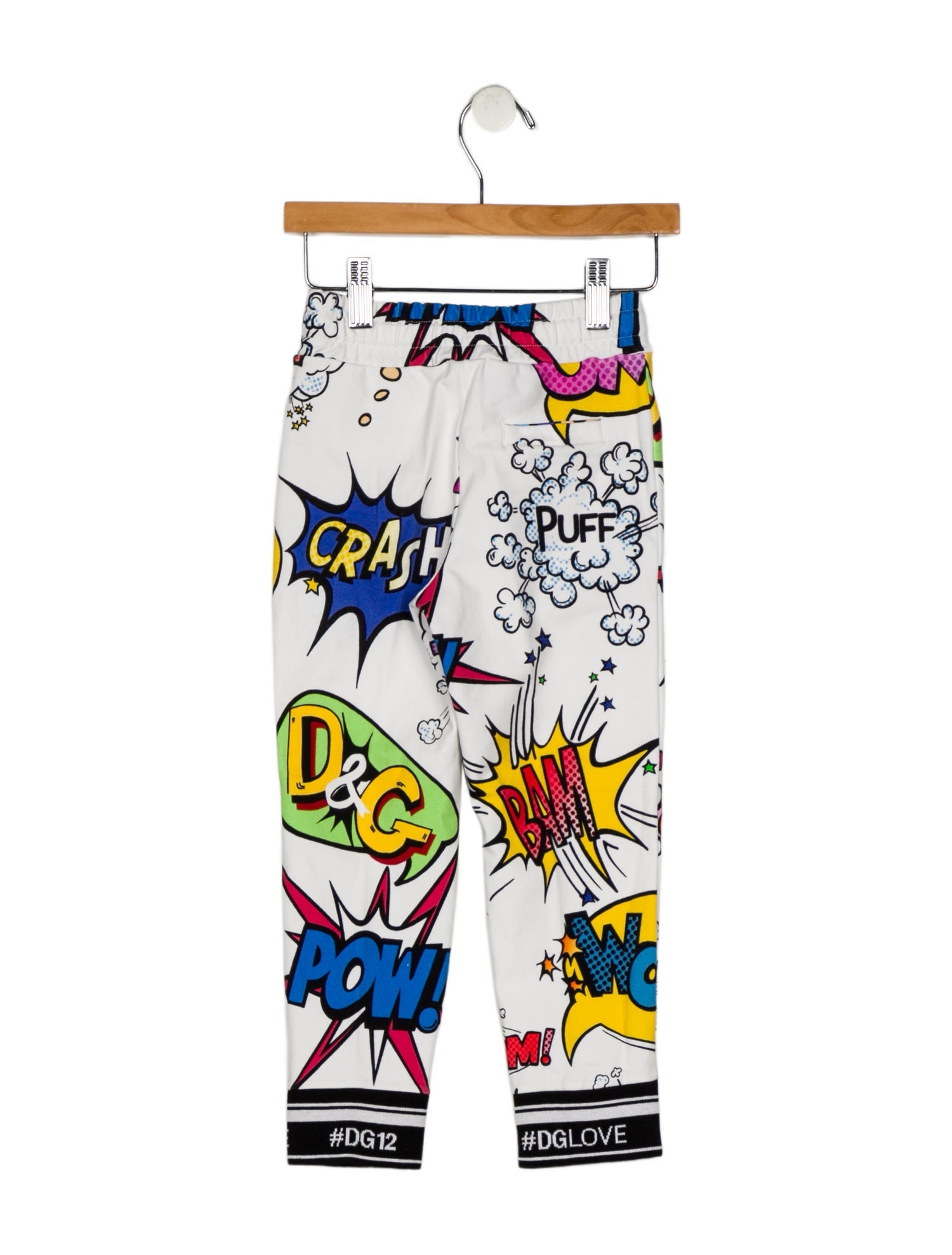 Dolce & Gabbana Boys' Comic Print Casual Pants