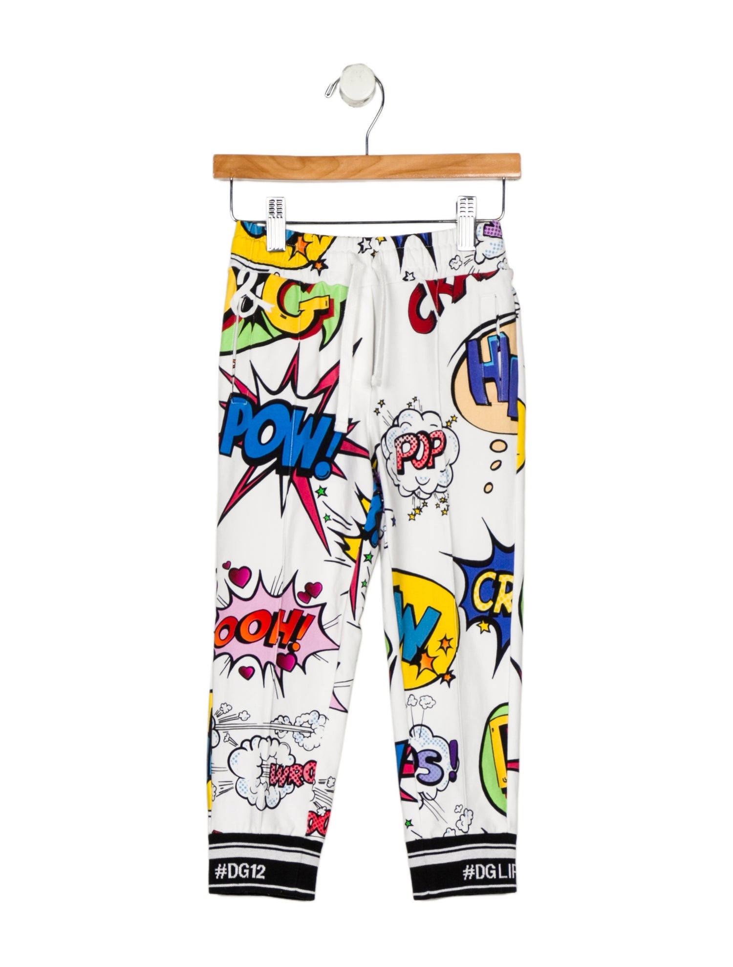 Dolce & Gabbana Boys' Comic Print Casual Pants