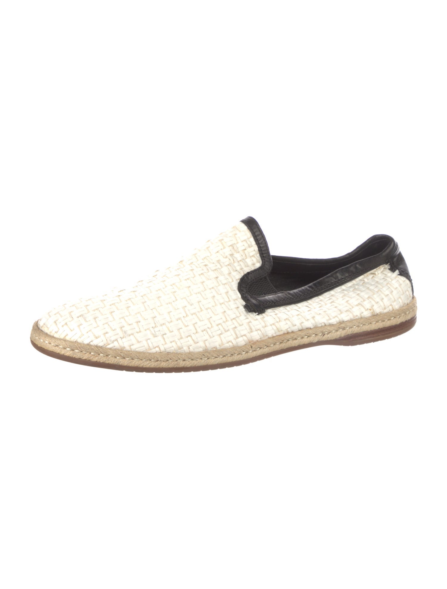 Dolce & Gabbana Vintage Straw Espadrilles