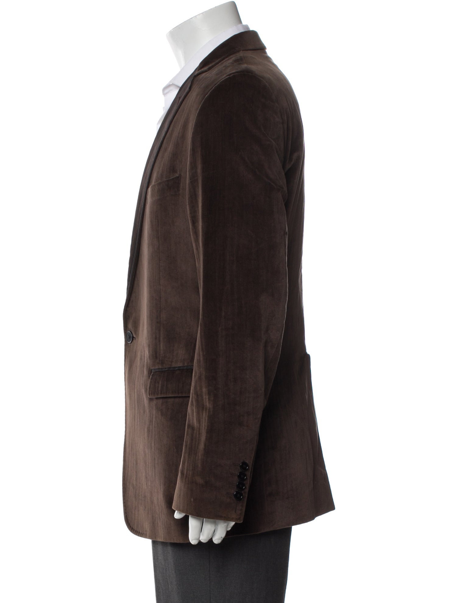 Dolce & Gabbana Mens' Brown Cotton Blazer