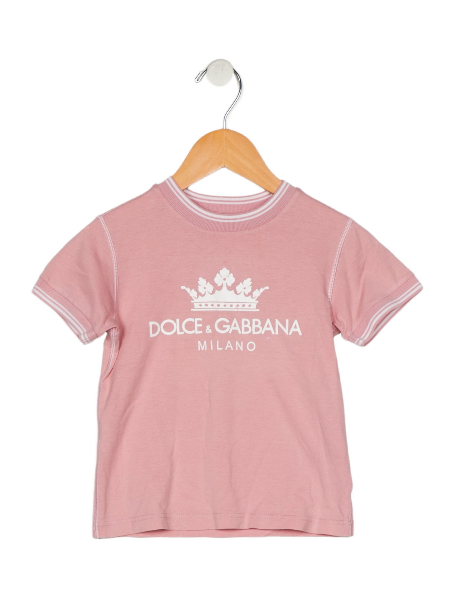 Dolce & Gabbana Toddler Girls' Graphic Short Sleeve T-Shirt