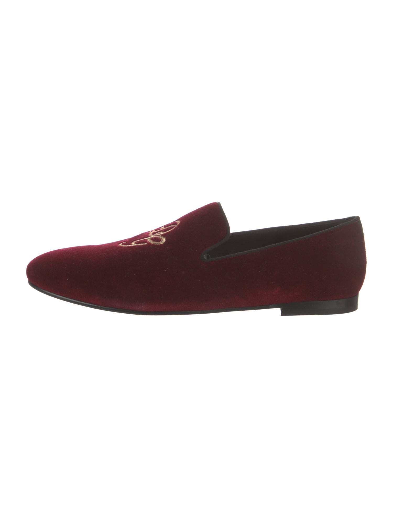 Dolce & Gabbana Velvet Loafers