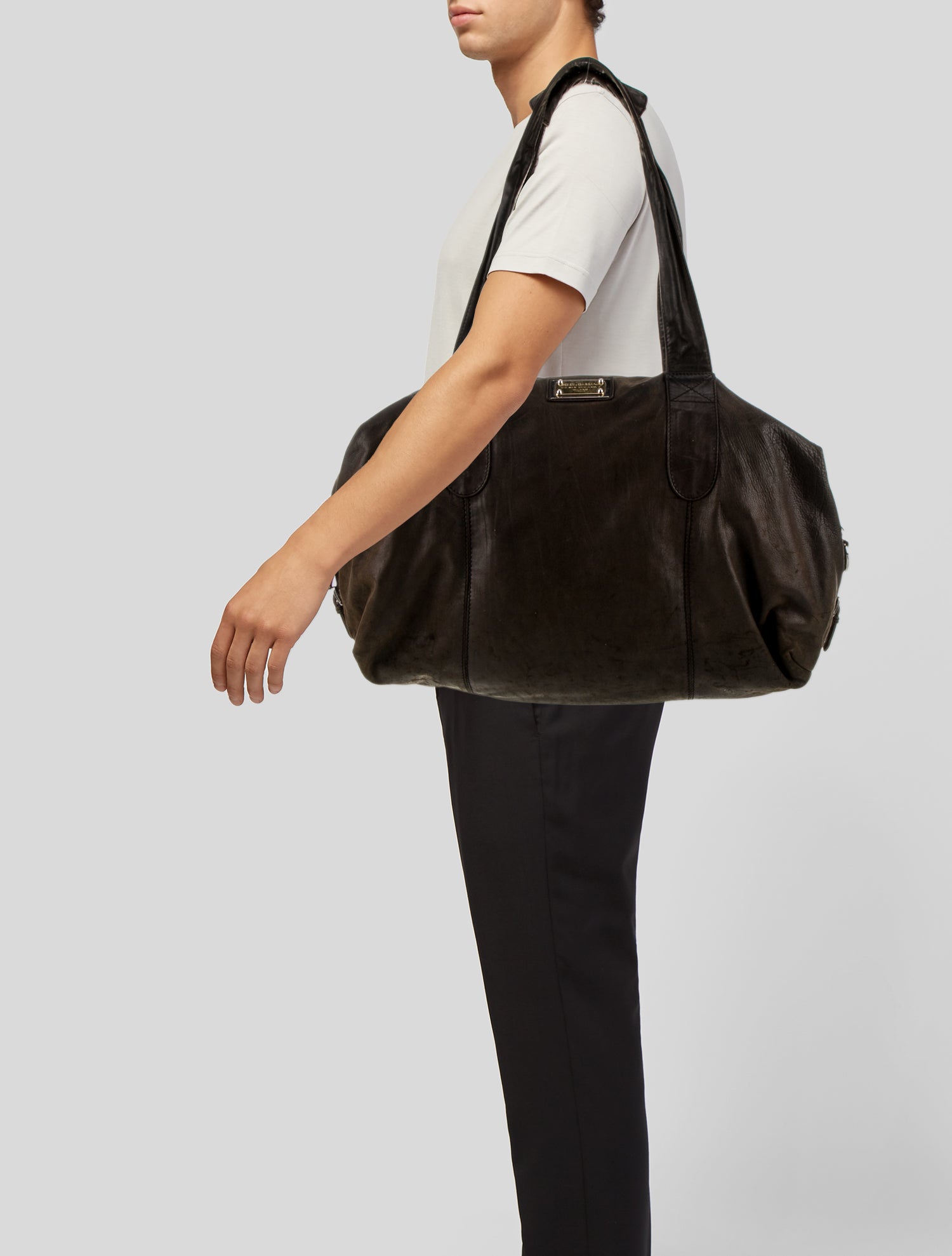 Dolce & Gabbana Leather Hobo