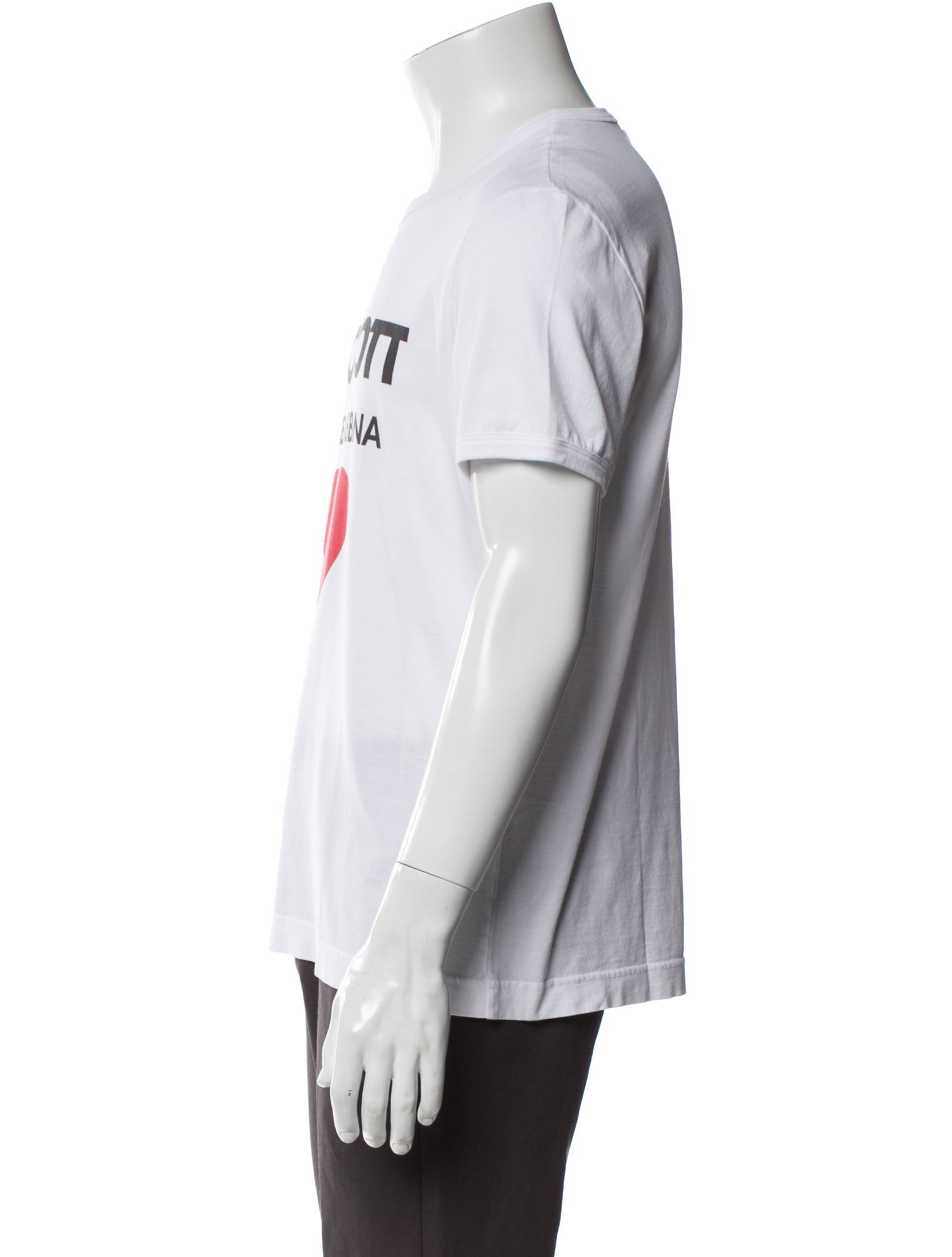 Dolce & Gabbana Graphic Print Crew Neck T-Shirt